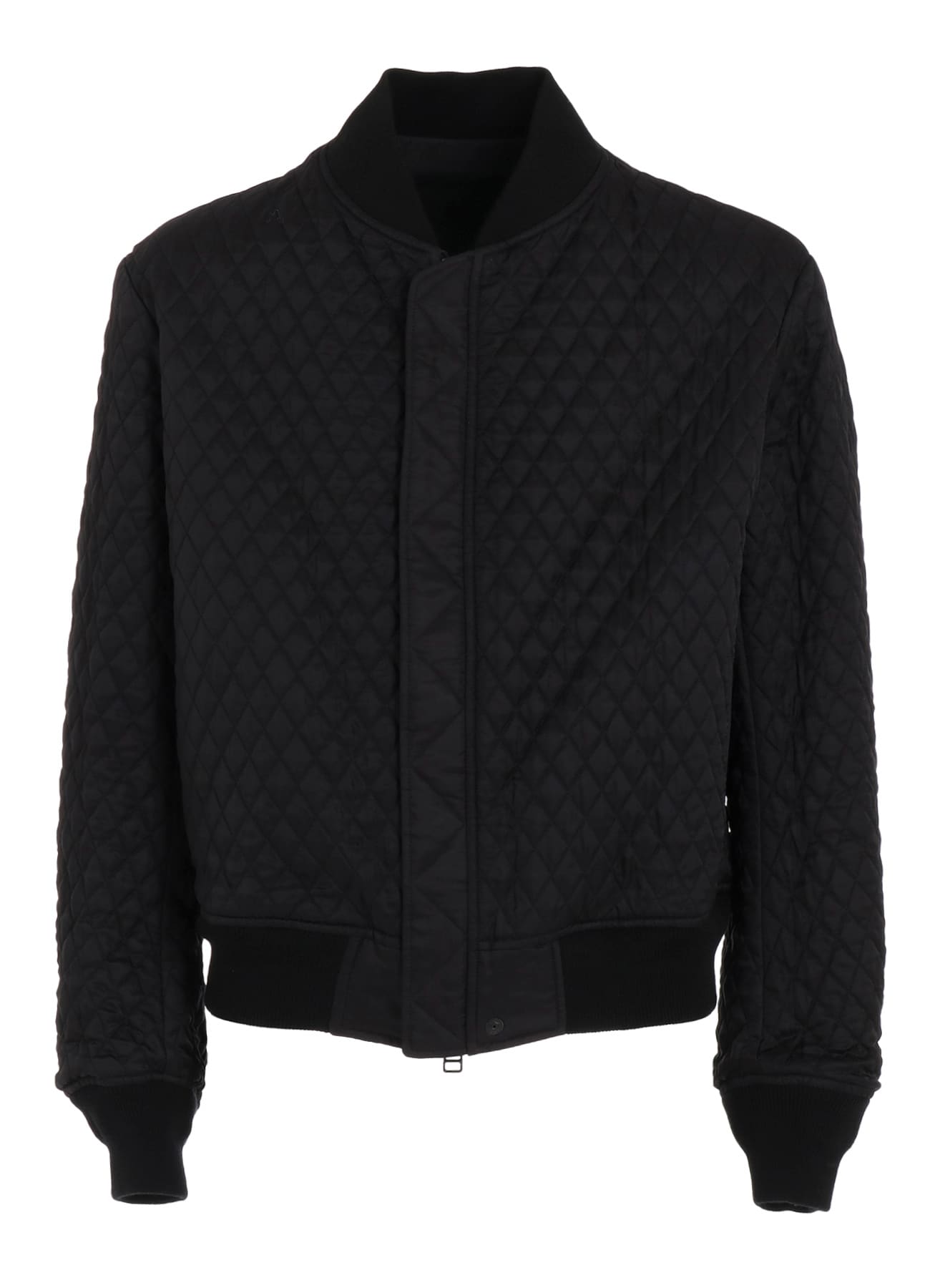 NYLON TWILL REVERSIBLE BOMBER JACKET