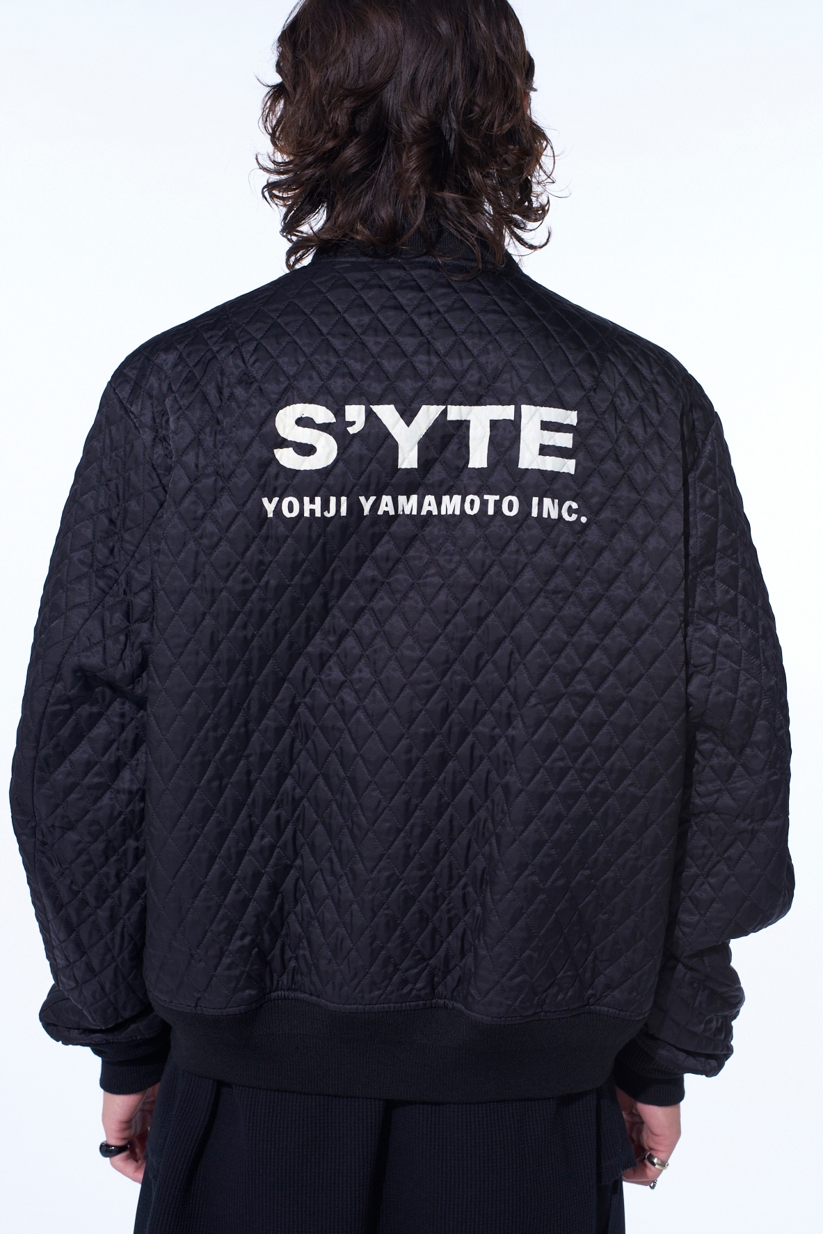 NYLON TWILL REVERSIBLE BOMBER JACKET