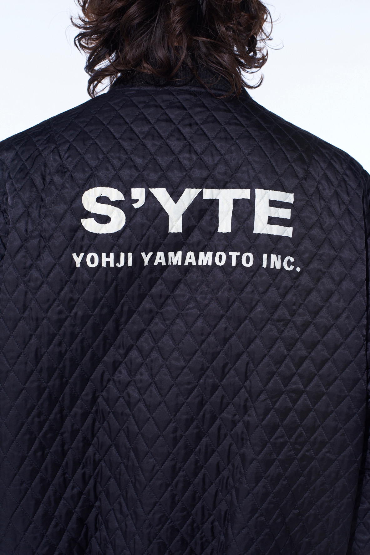 NYLON TWILL REVERSIBLE BOMBER JACKET