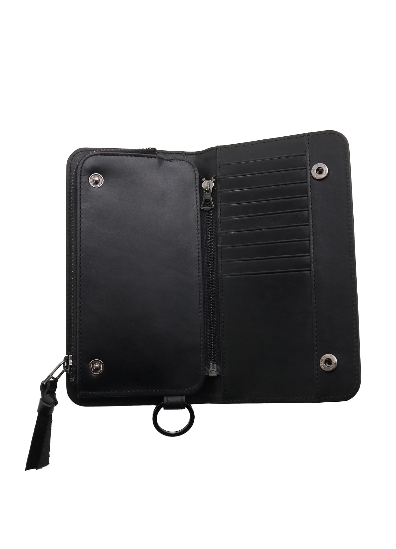 COW LEATHER LONG WALLET