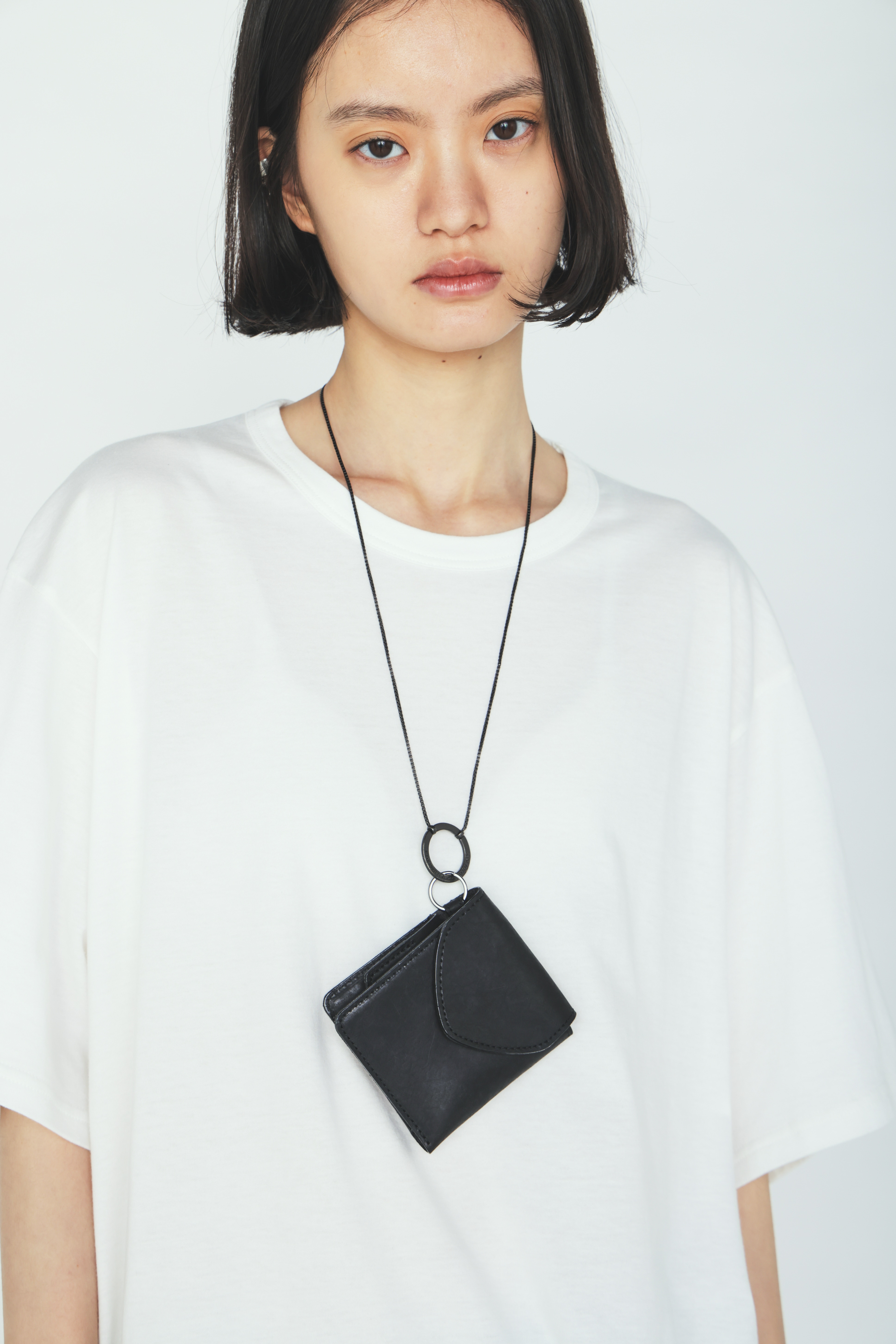 COW LEATHER TWO-FOLD WALLET