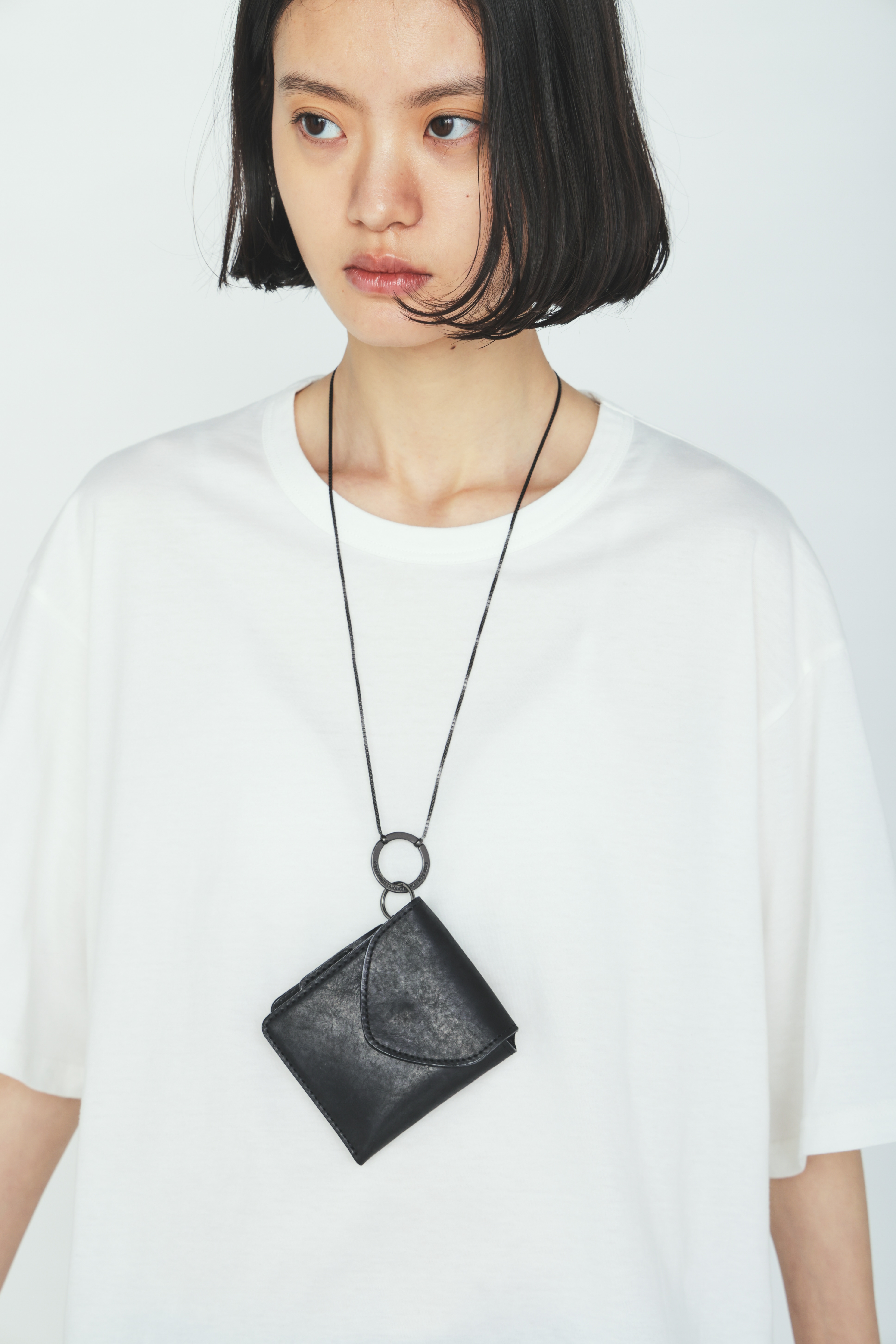 COW LEATHER TWO-FOLD WALLET