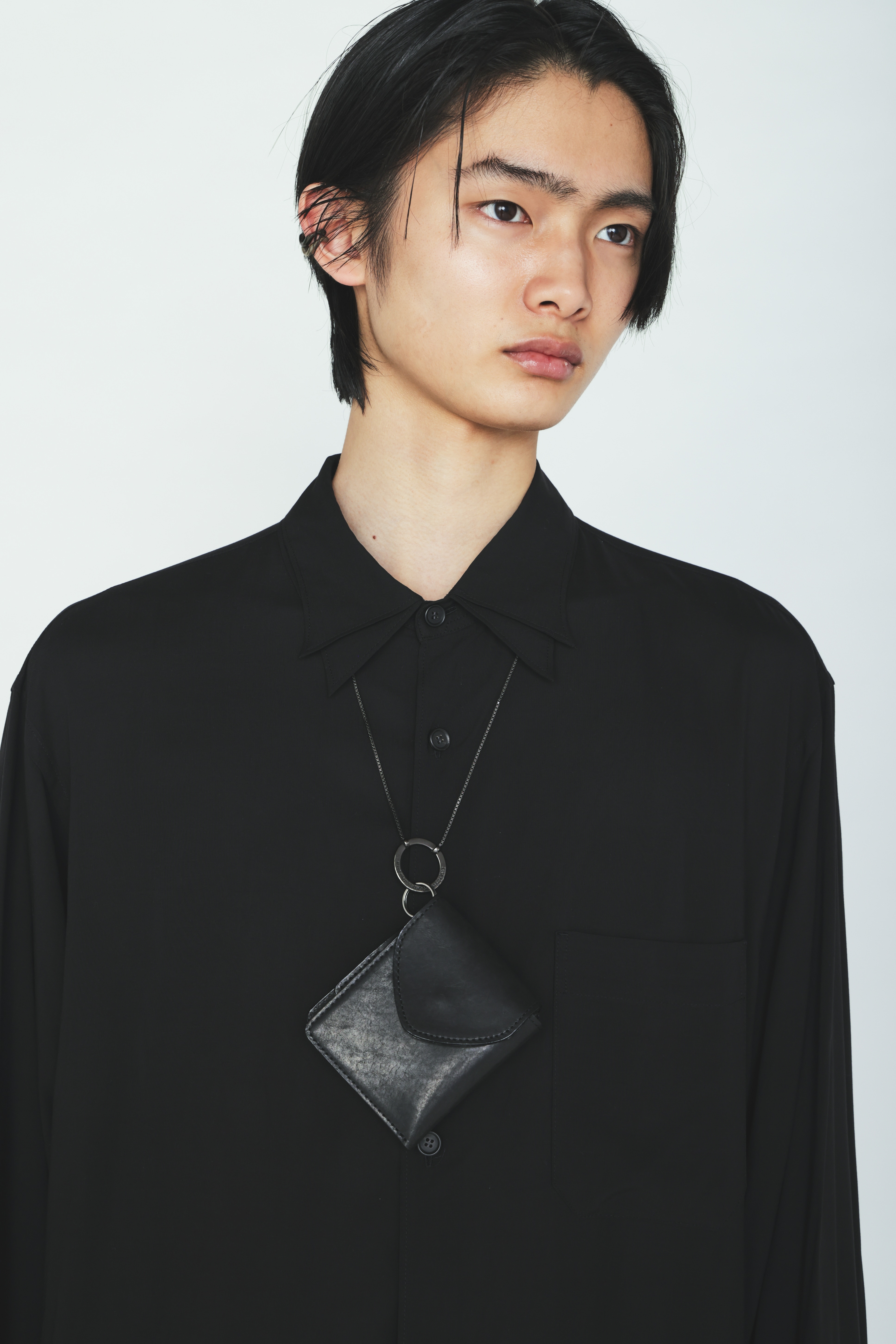 COW LEATHER TWO-FOLD WALLET