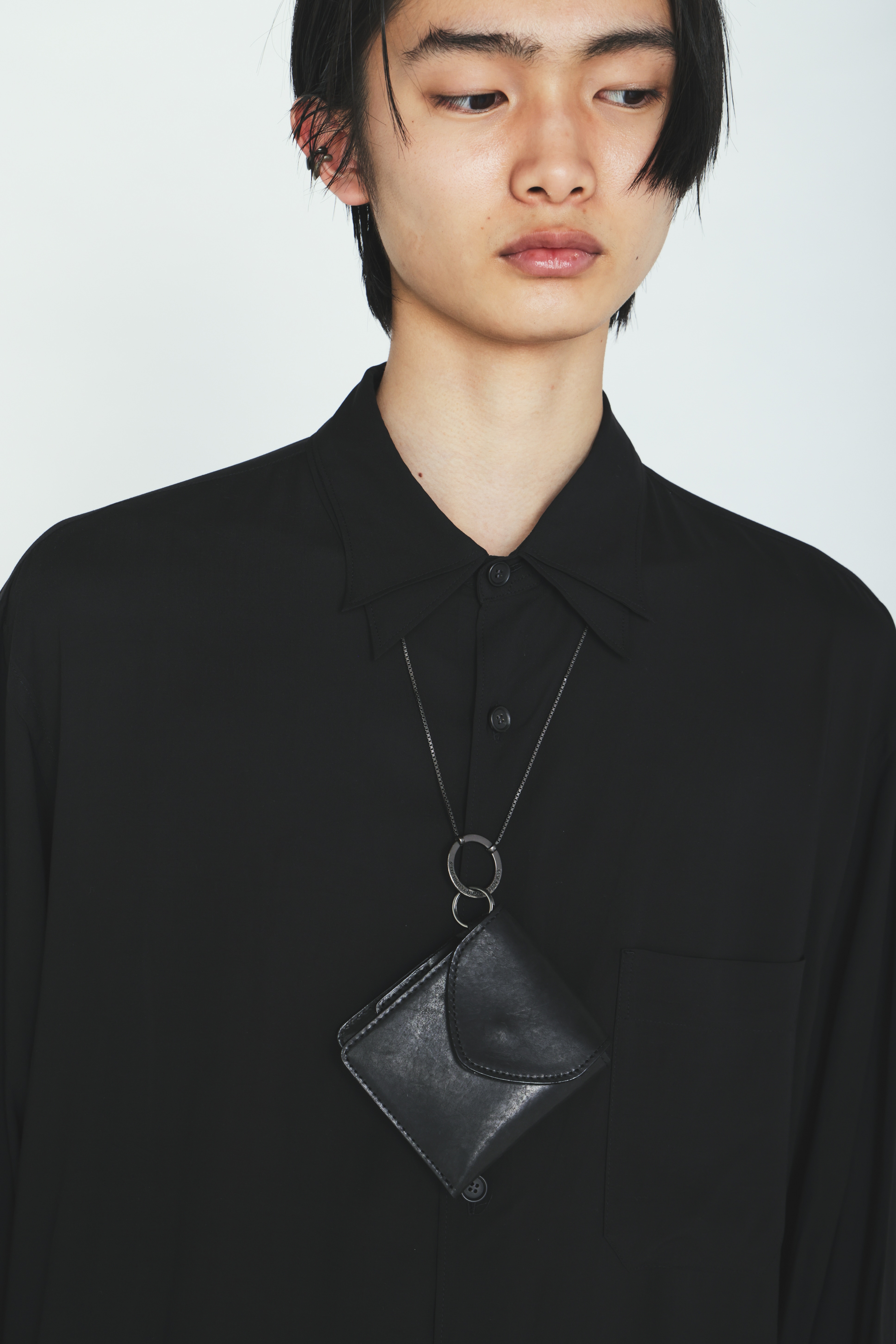 COW LEATHER TWO-FOLD WALLET