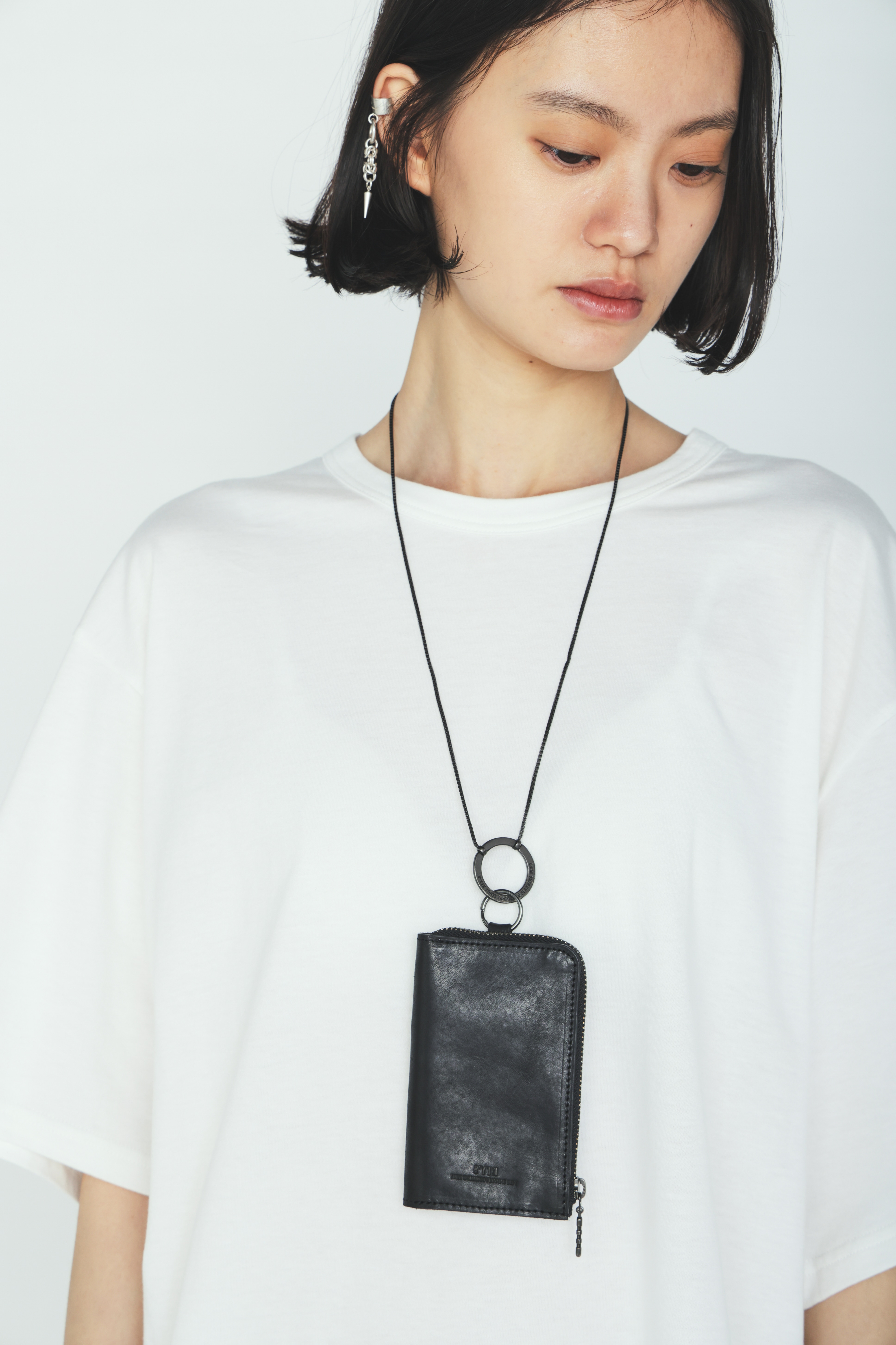 COW LEATHER COIN CARD CASE