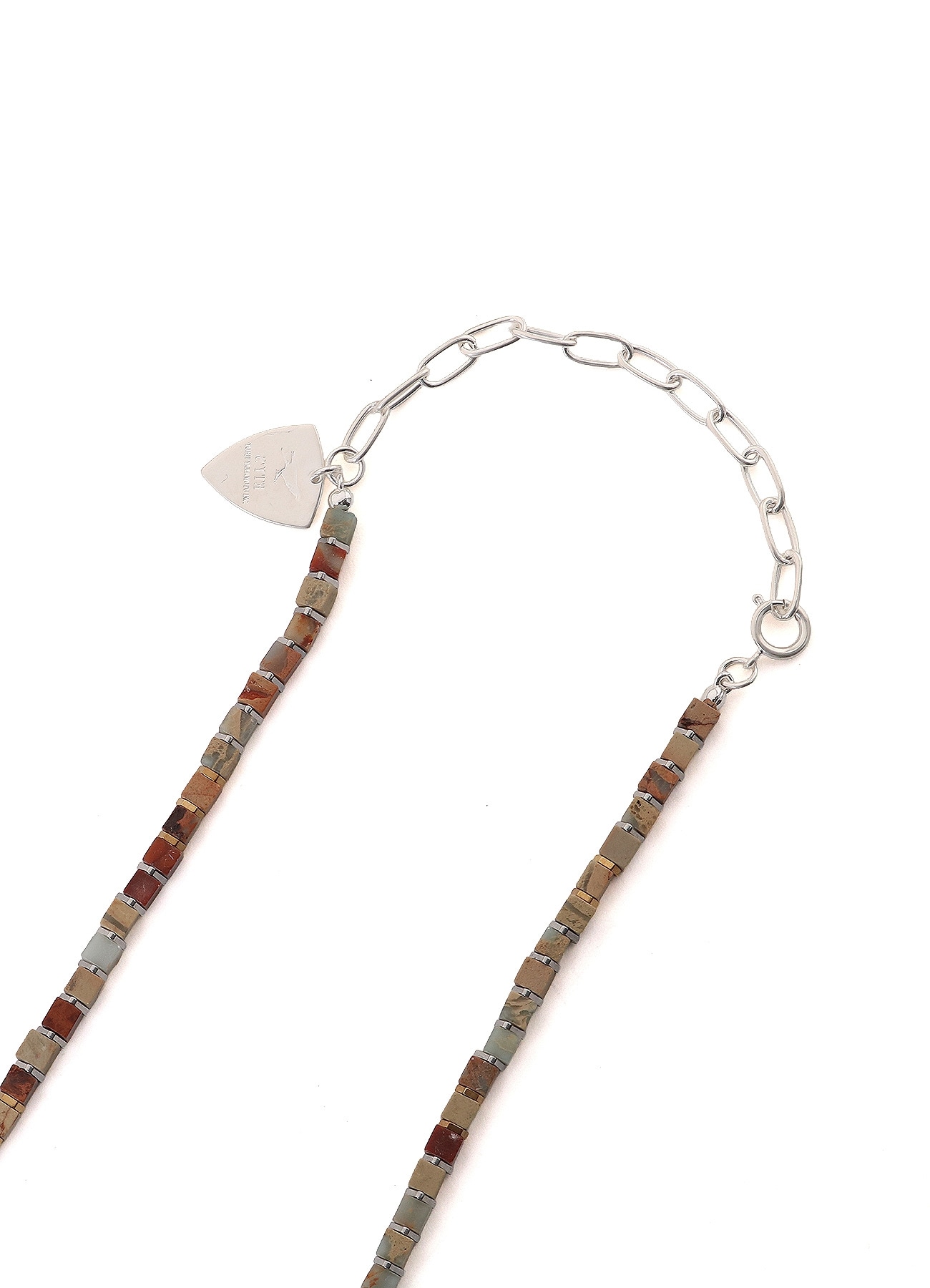 PICK ACCENT COLOR-CUBE NECKLACE