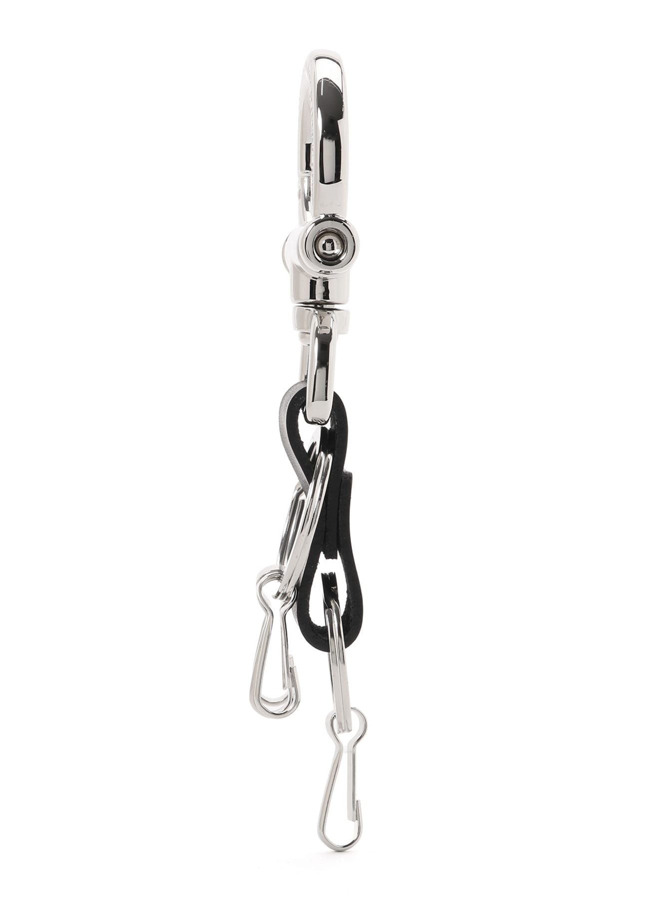 BAR STYLE LEATHER STRAP KEY FLOCK