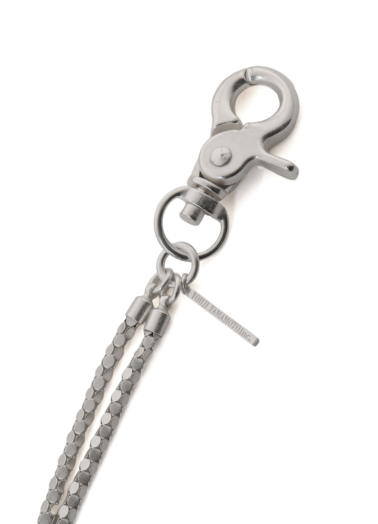 WOVEN KAGOME PATTERN WALLET CHAIN