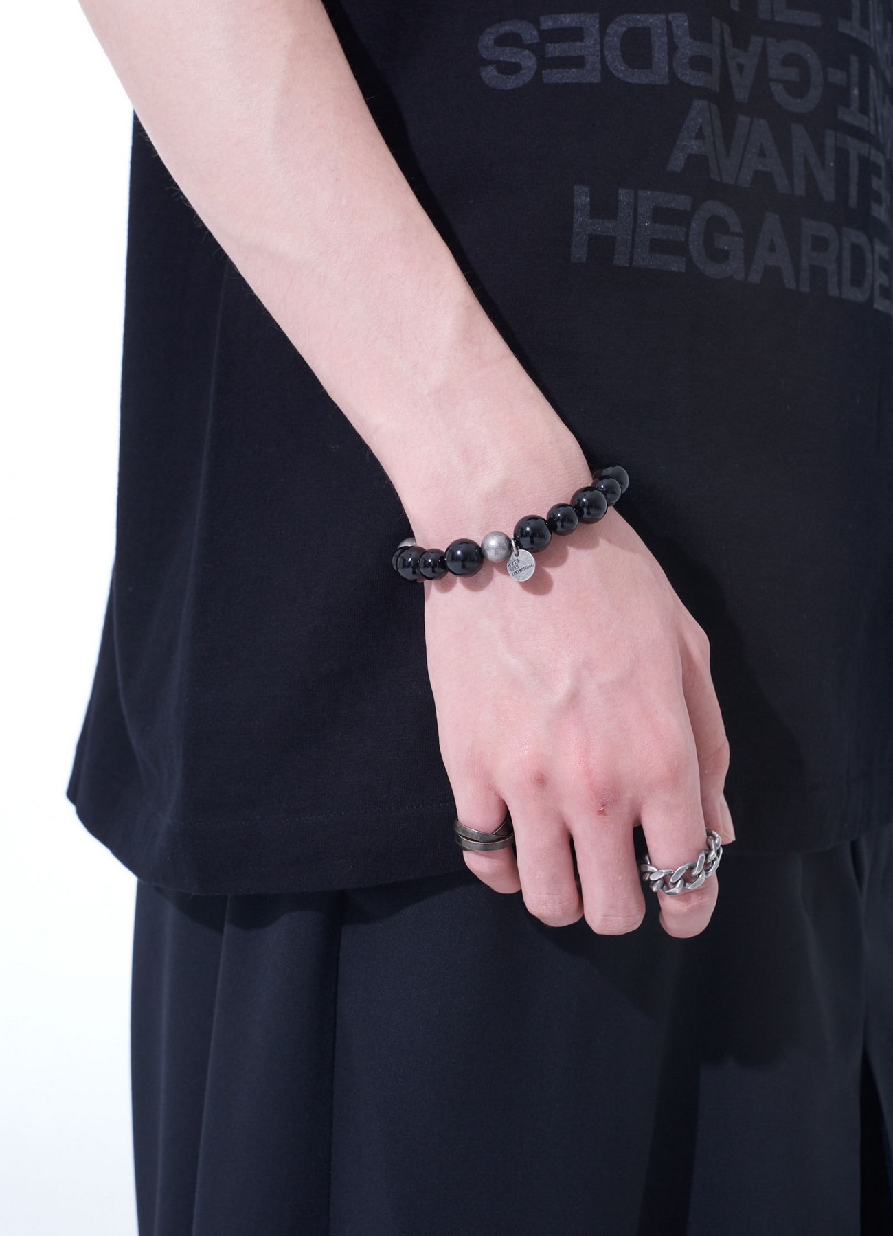 ONYX BEAD BRACELET