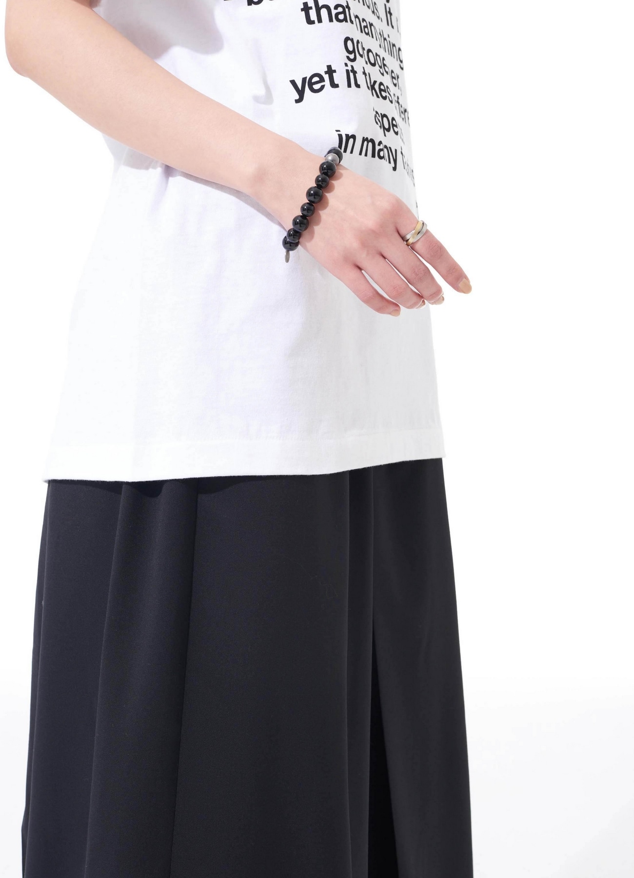 ONYX BEAD BRACELET
