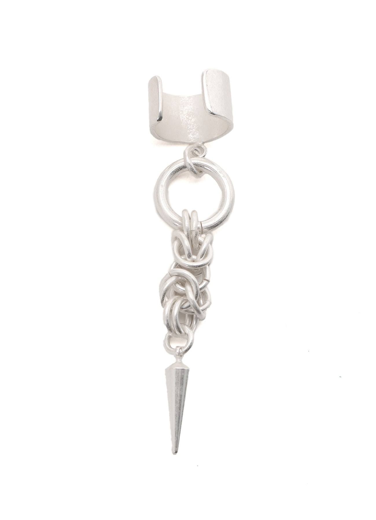 DENSE-LINK CHAIN EAR CUFF