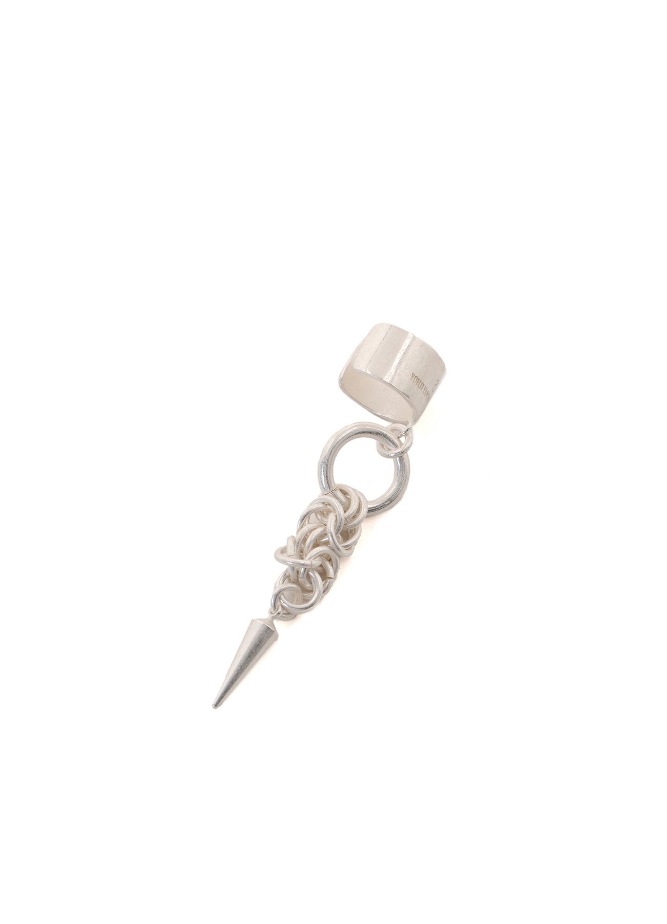 DENSE-LINK CHAIN EAR CUFF