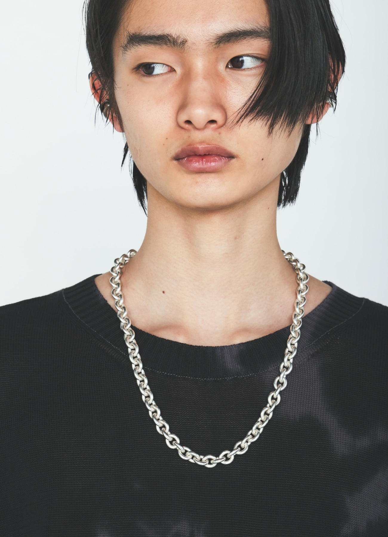 BRASS CABLE CHAIN NECKLACE
