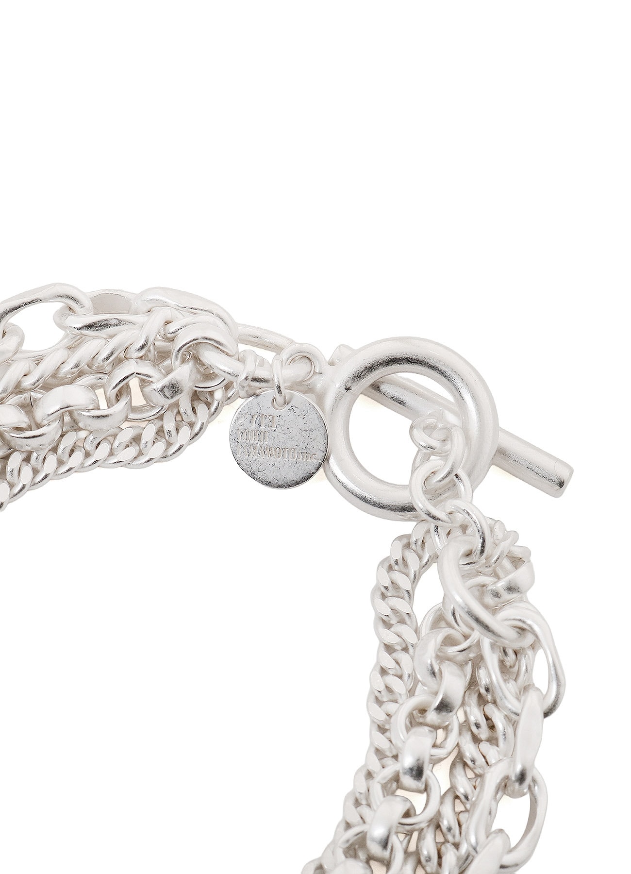 BRASS 4-ROW CHAIN BRACELET
