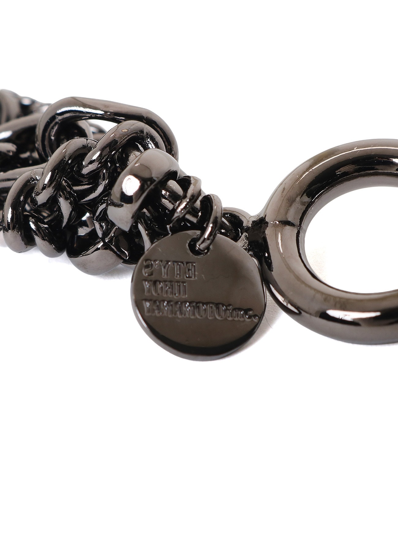 BRASS 4-ROW CHAIN BRACELET