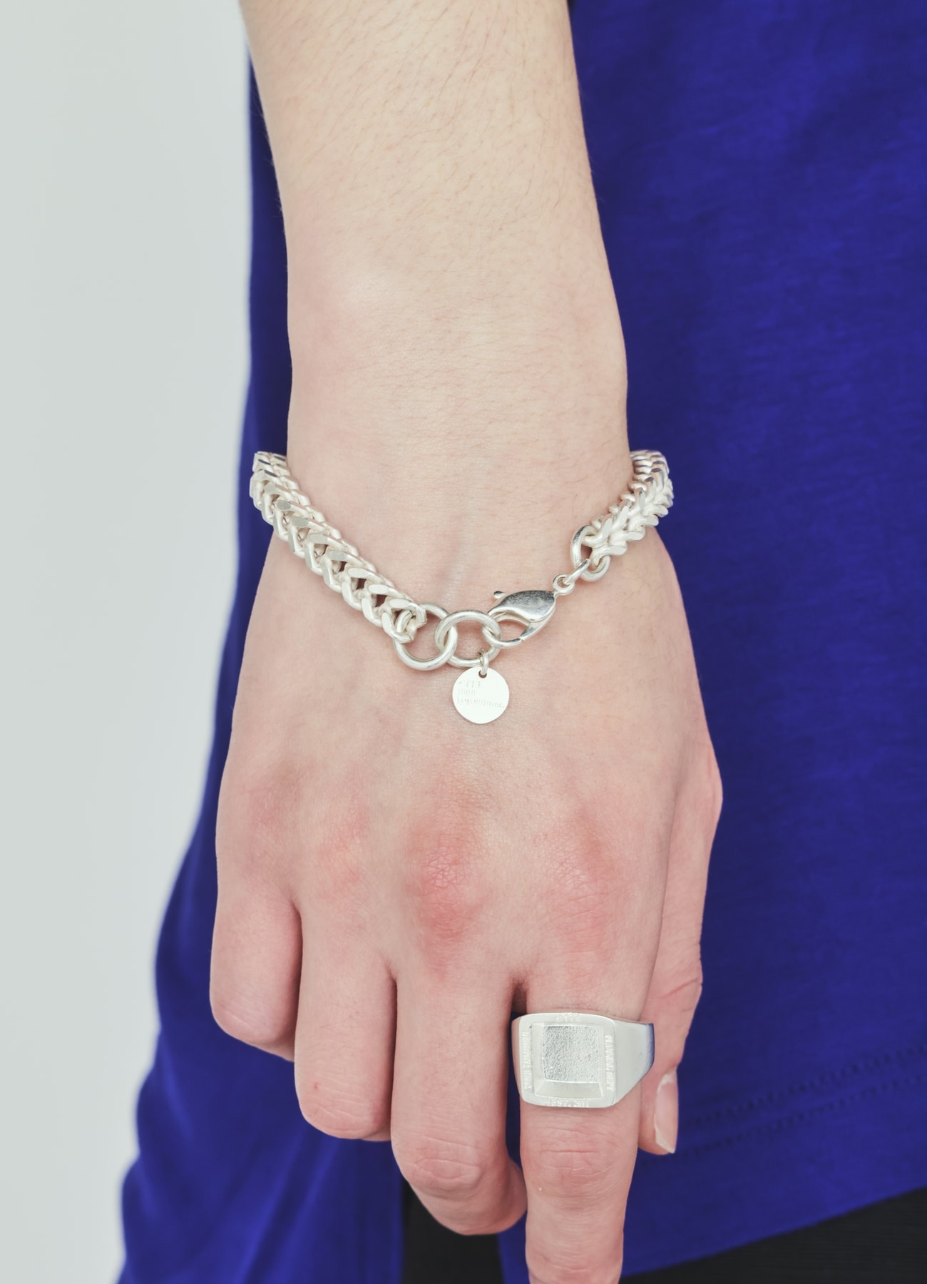 BRASS BOX CHAIN BRACELET