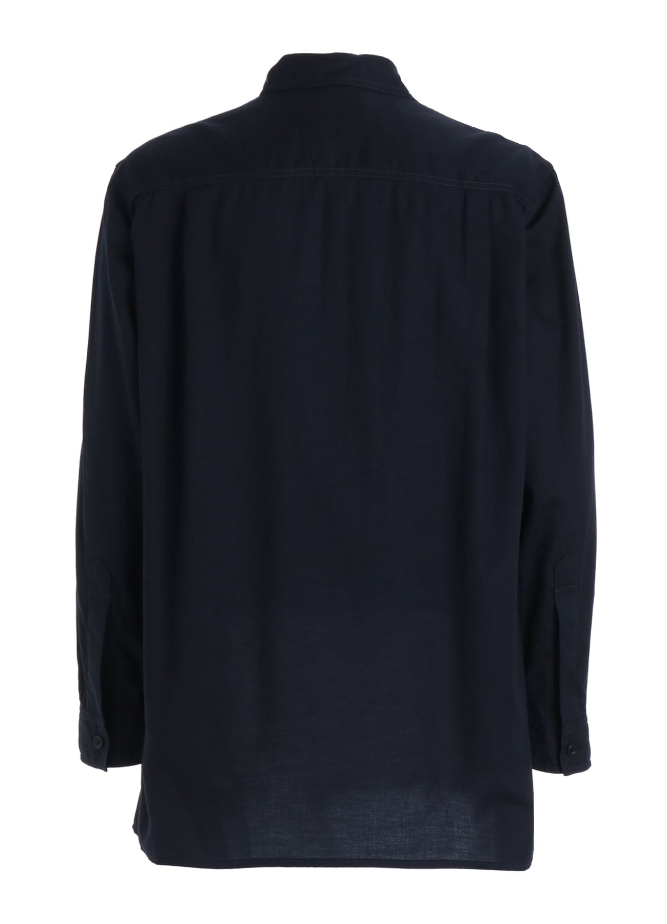 ORGANIC COTTON WASHER REGULAR SHIRT WITH SASHIKO EMBROIDERY