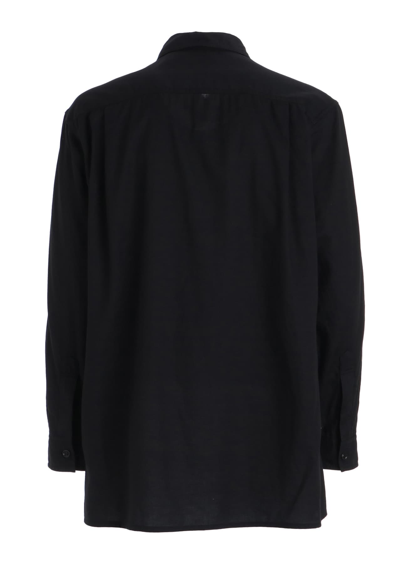 ORGANIC COTTON WASHER REGULAR SHIRT WITH SASHIKO EMBROIDERY