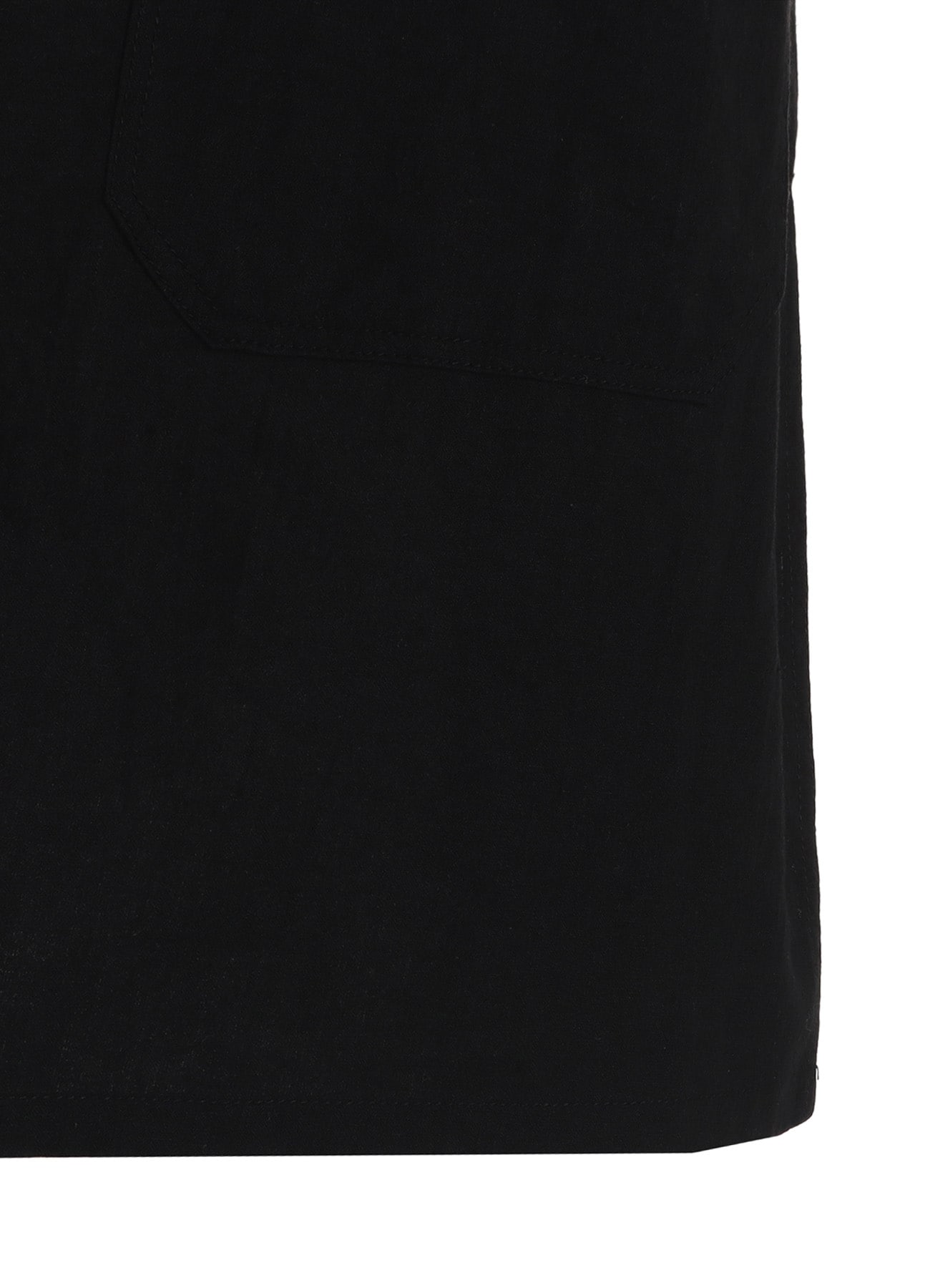 Cotton-Linen Poplin OPEN COLLAR SHORT-SLEEVE SHIRT
