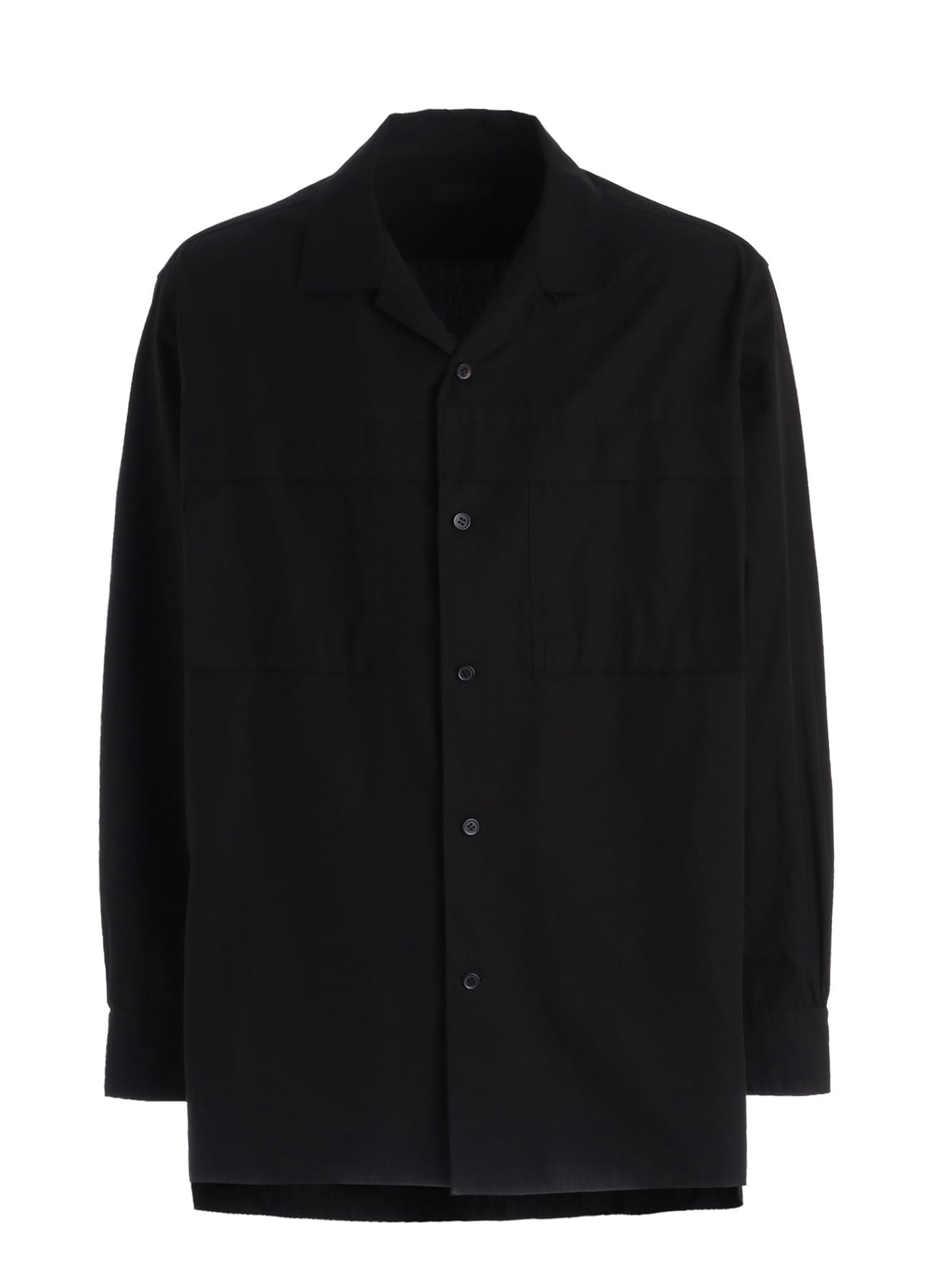100/2 COTTON BROAD FLOATING POCKETS OPEN COLLAR SHIRT