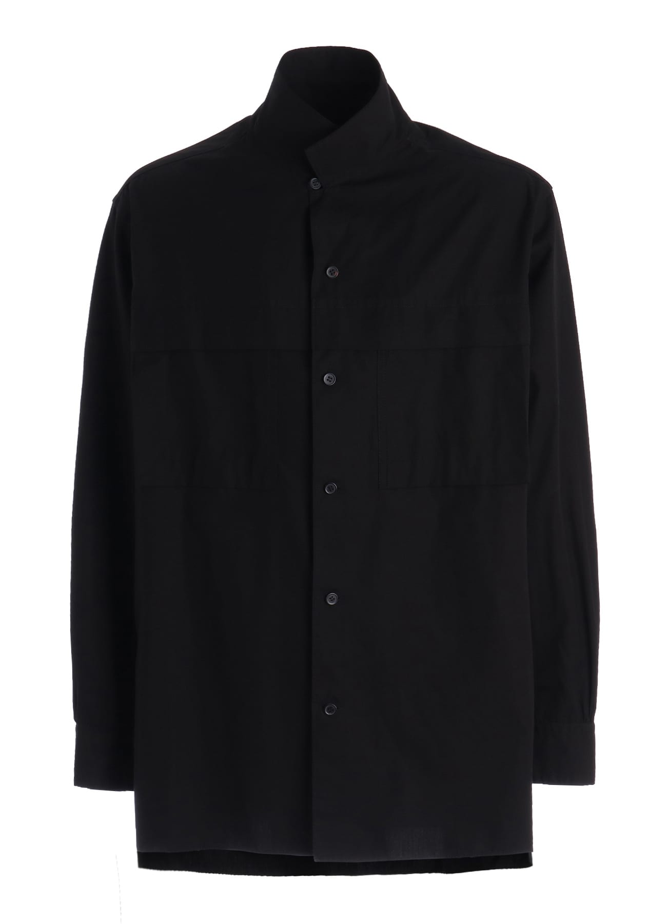 100/2 COTTON BROAD FLOATING POCKETS OPEN COLLAR SHIRT