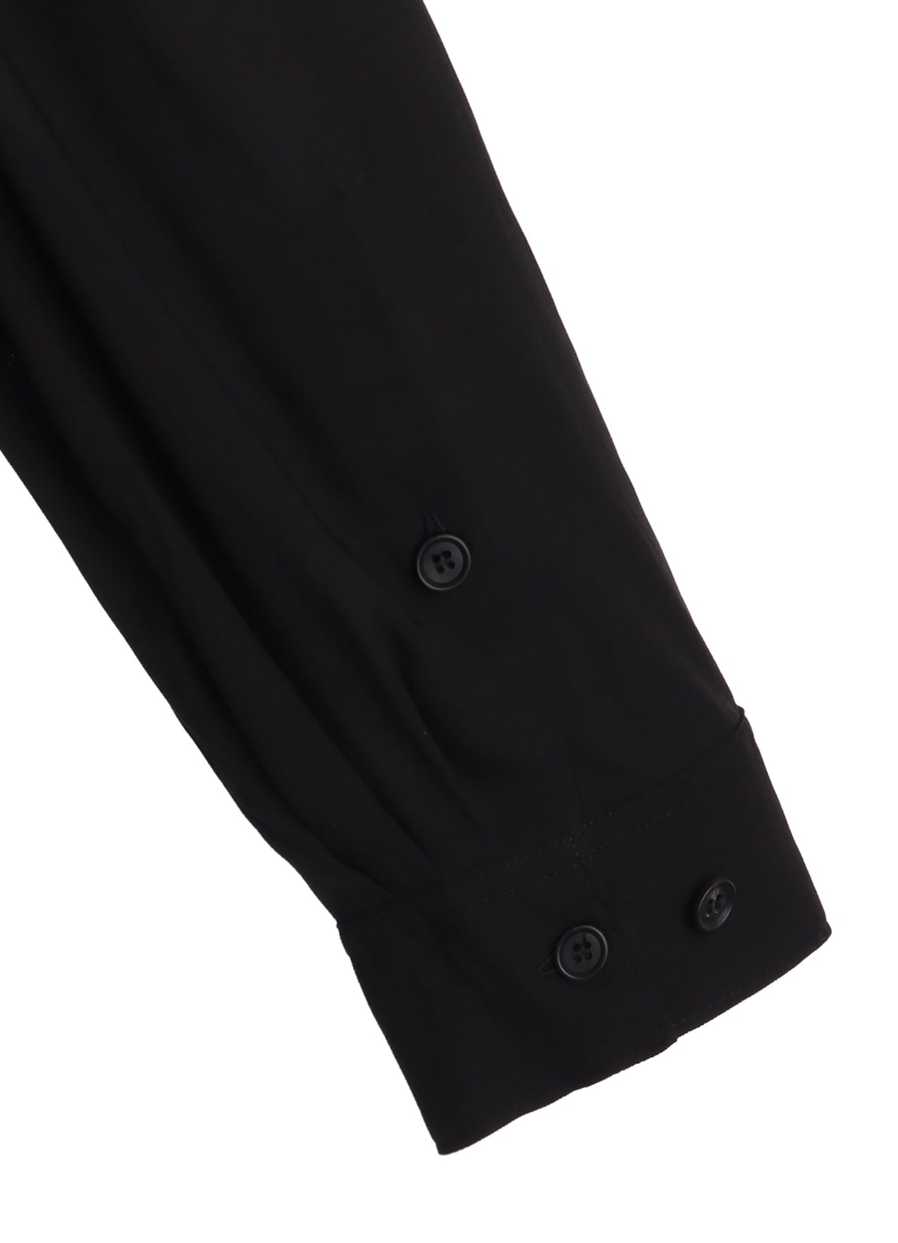 RAYON “Y” LETTER AND RED FLOWER PRINT LAYERED-COLLAR SHIRT