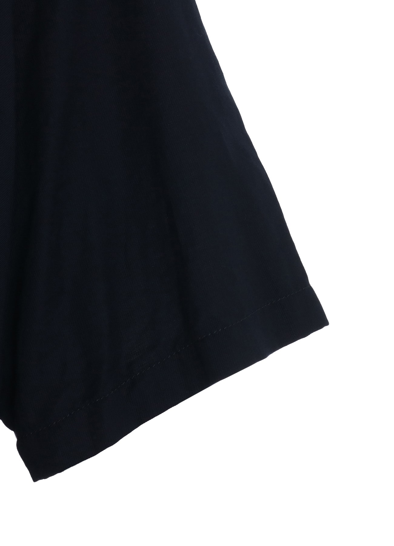 ORGANIC COTTON WASHER SHORT-SLEEVE SHIRT WITH SASHIKO EMBROIDERY