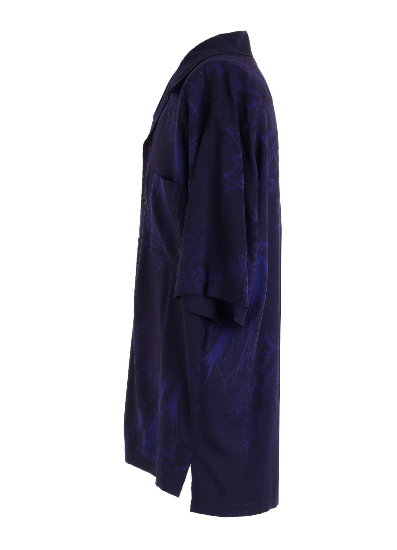 loyさん専用 Y's for men COTTON LYOCELL BROAD LONG JACKET WITH DECORATIVE CLOTH
