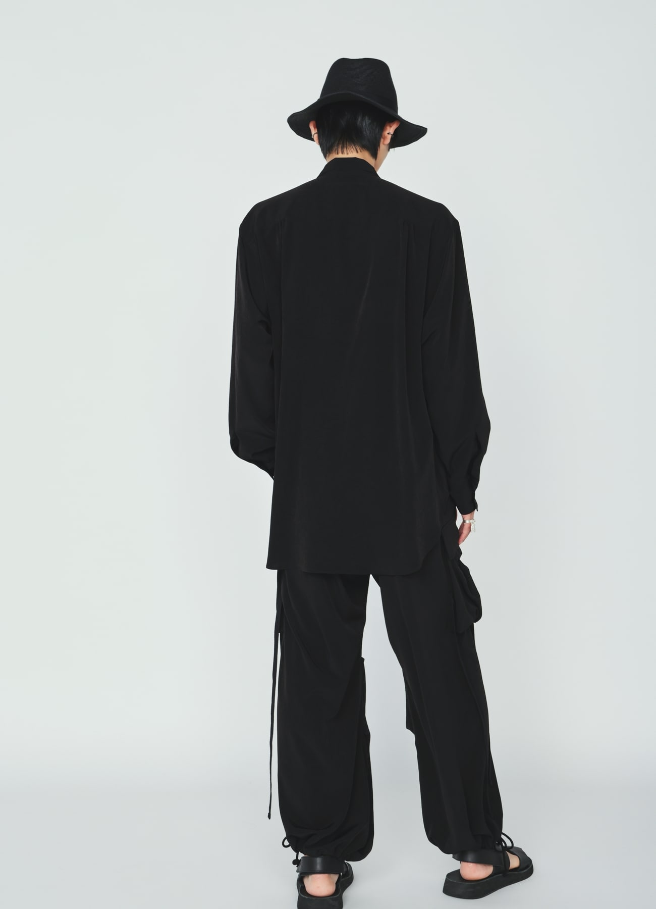 CREPE de CHINE STOLE SHIRT