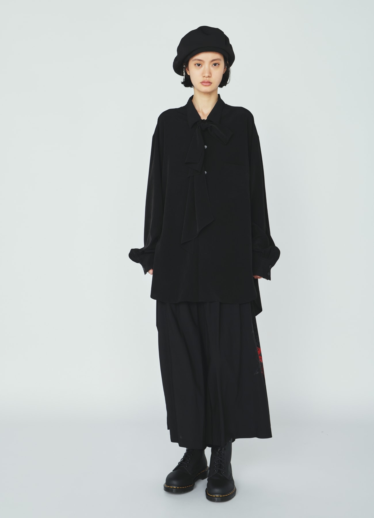 CREPE de CHINE STOLE SHIRT