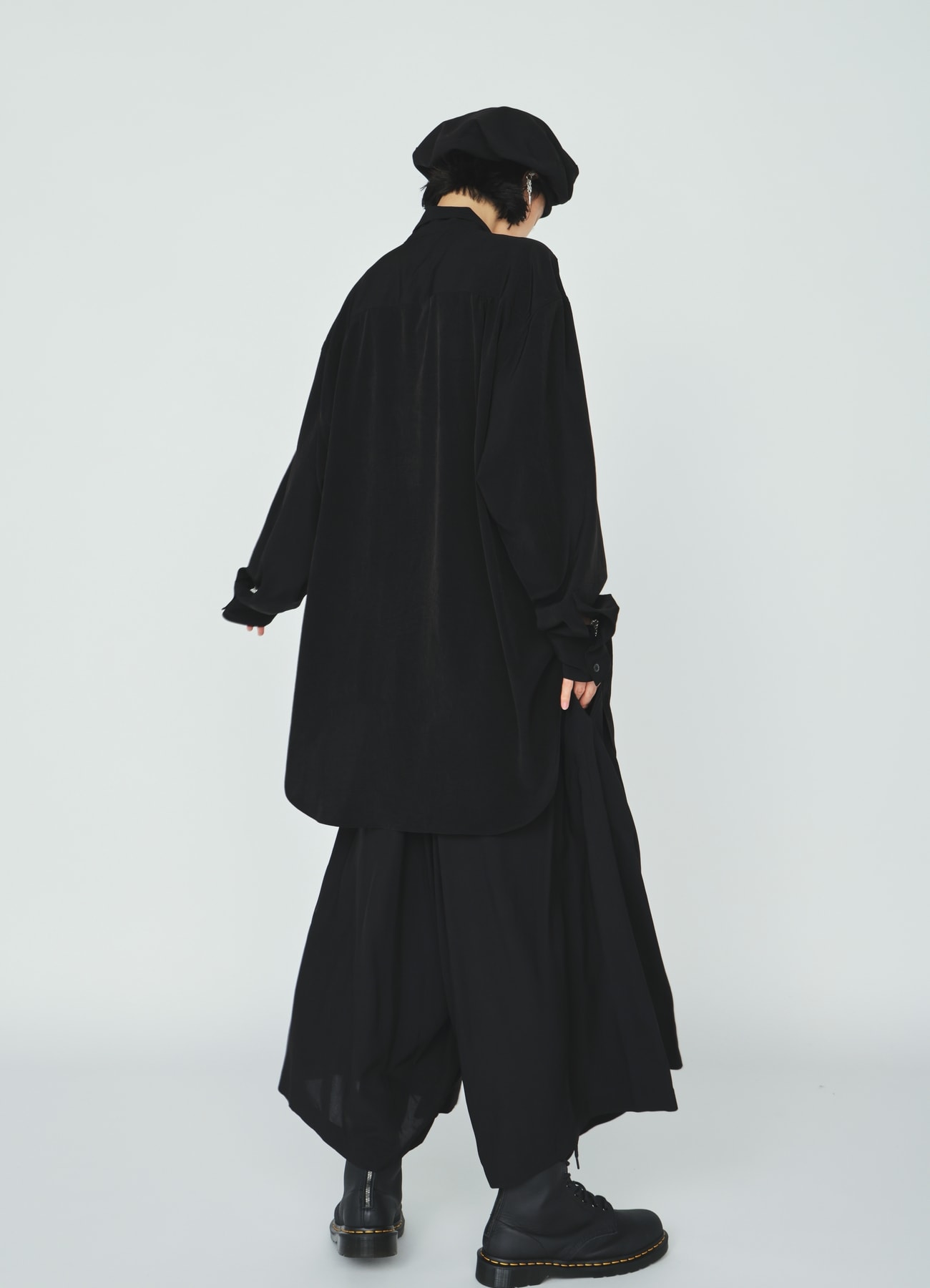 CREPE de CHINE STOLE SHIRT