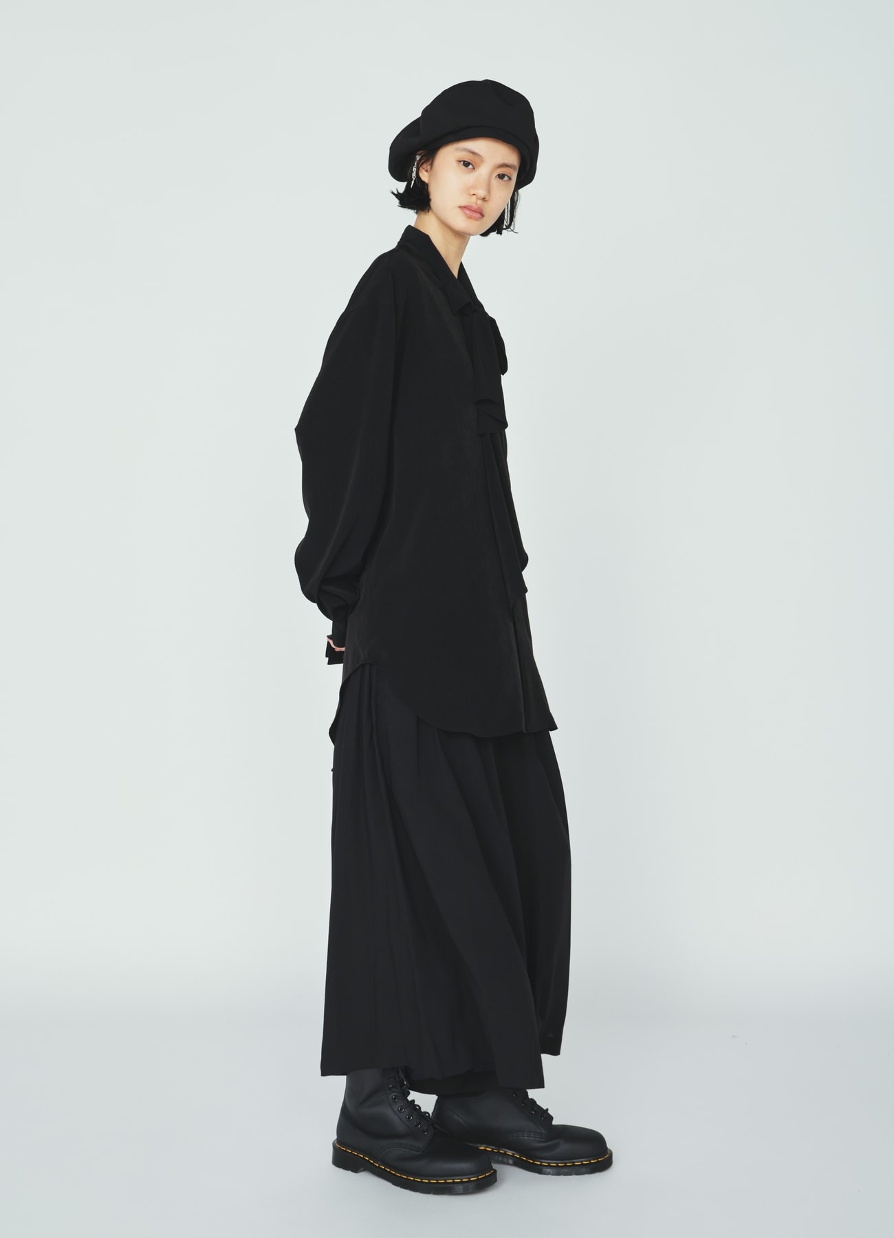 CREPE de CHINE STOLE SHIRT