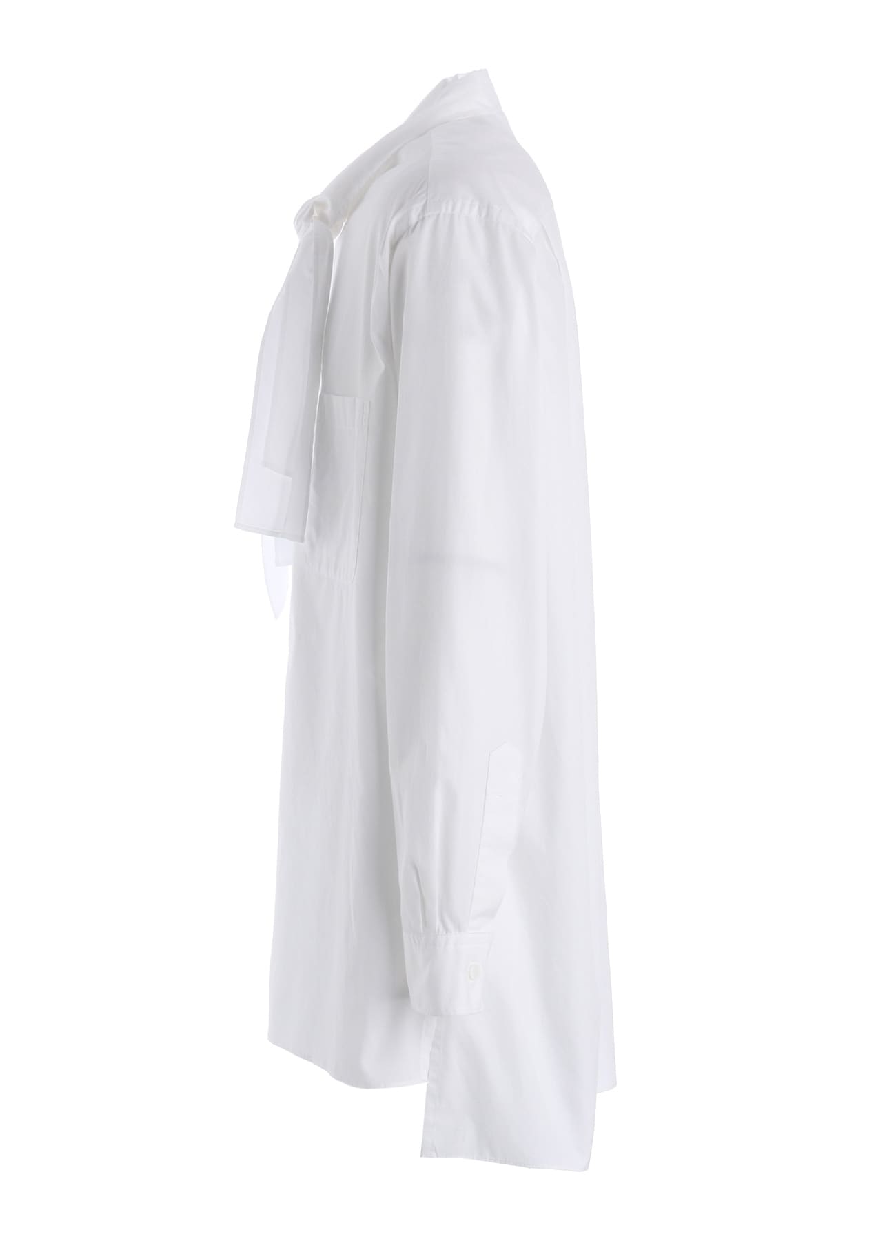 100/2 COTTON BROAD DRAPE-COLLAR SHIRT