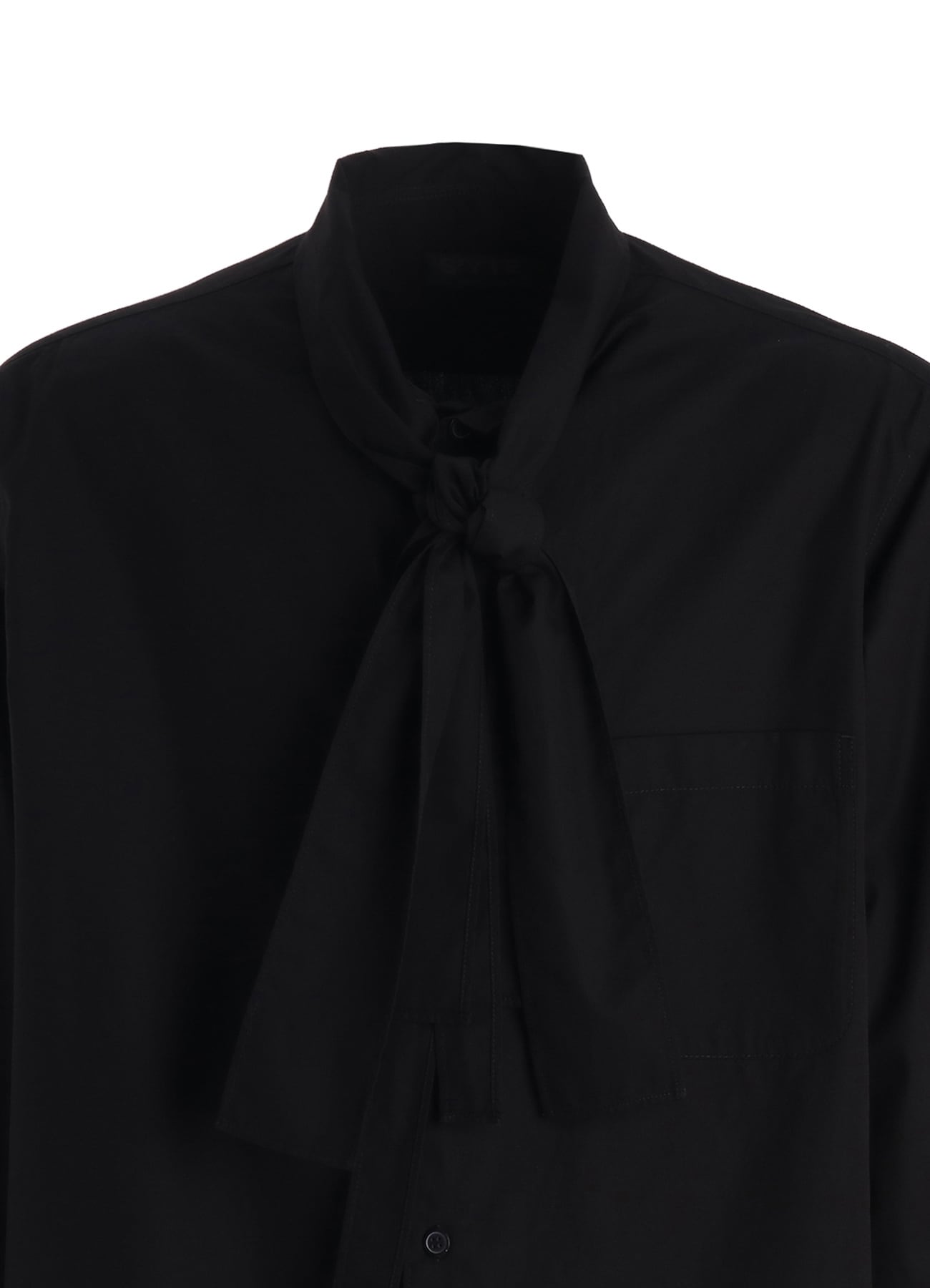 100/2 COTTON BROAD DRAPE-COLLAR SHIRT