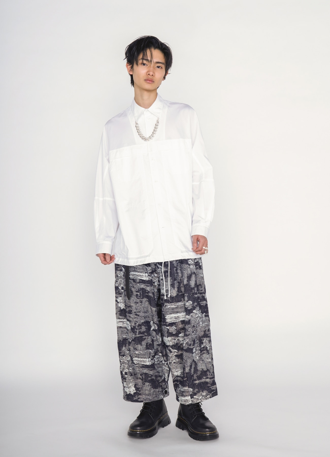 100/2 COTTON BROAD 3-POCKET WORK SHIRT