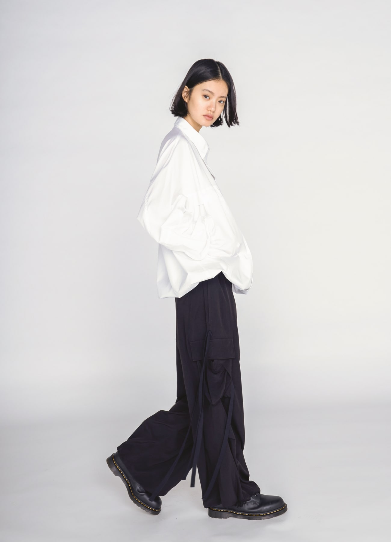 100/2 COTTON BROAD 3-POCKET WORK SHIRT