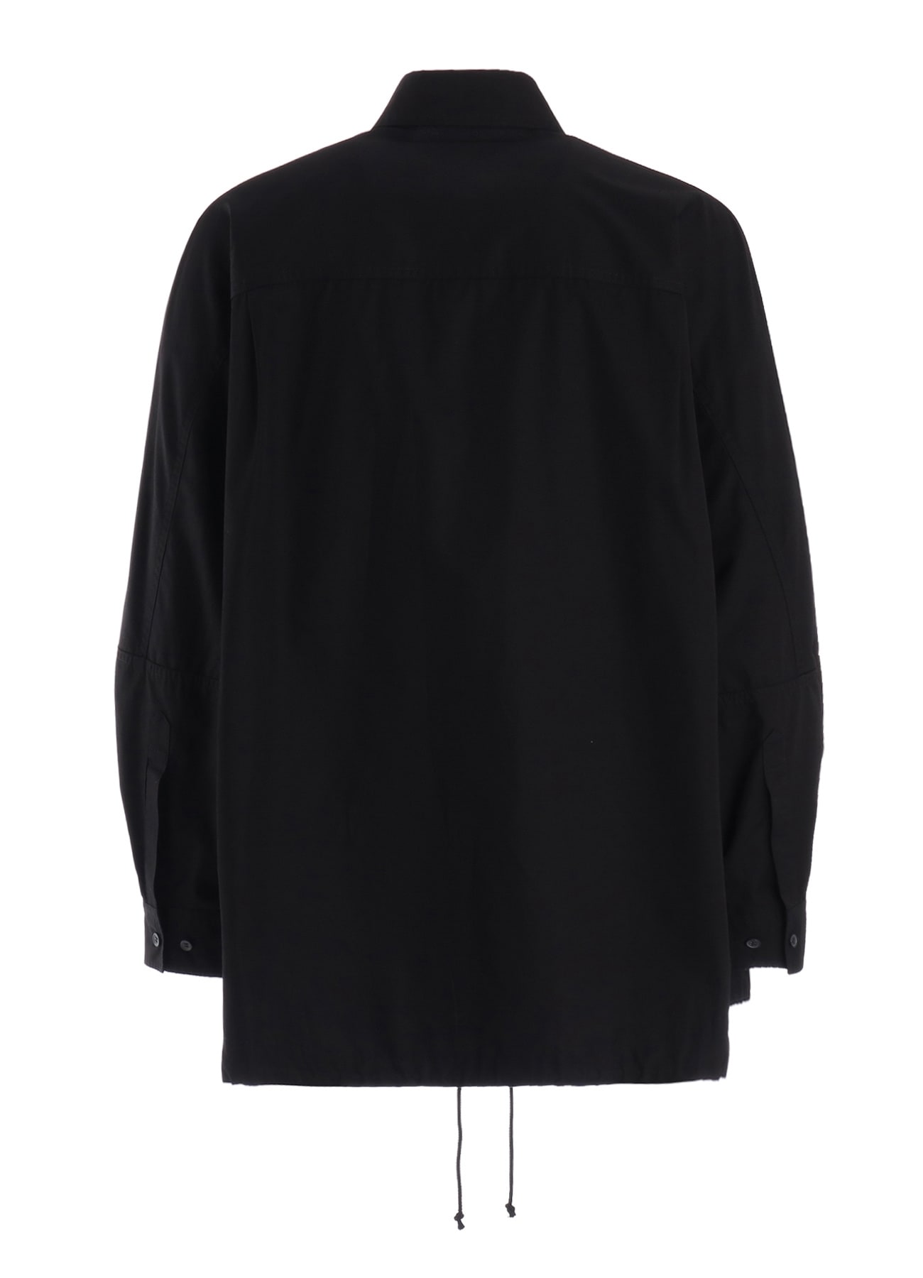 100/2 COTTON BROAD 3-POCKET WORK SHIRT(S Black): S'YTE｜THE SHOP