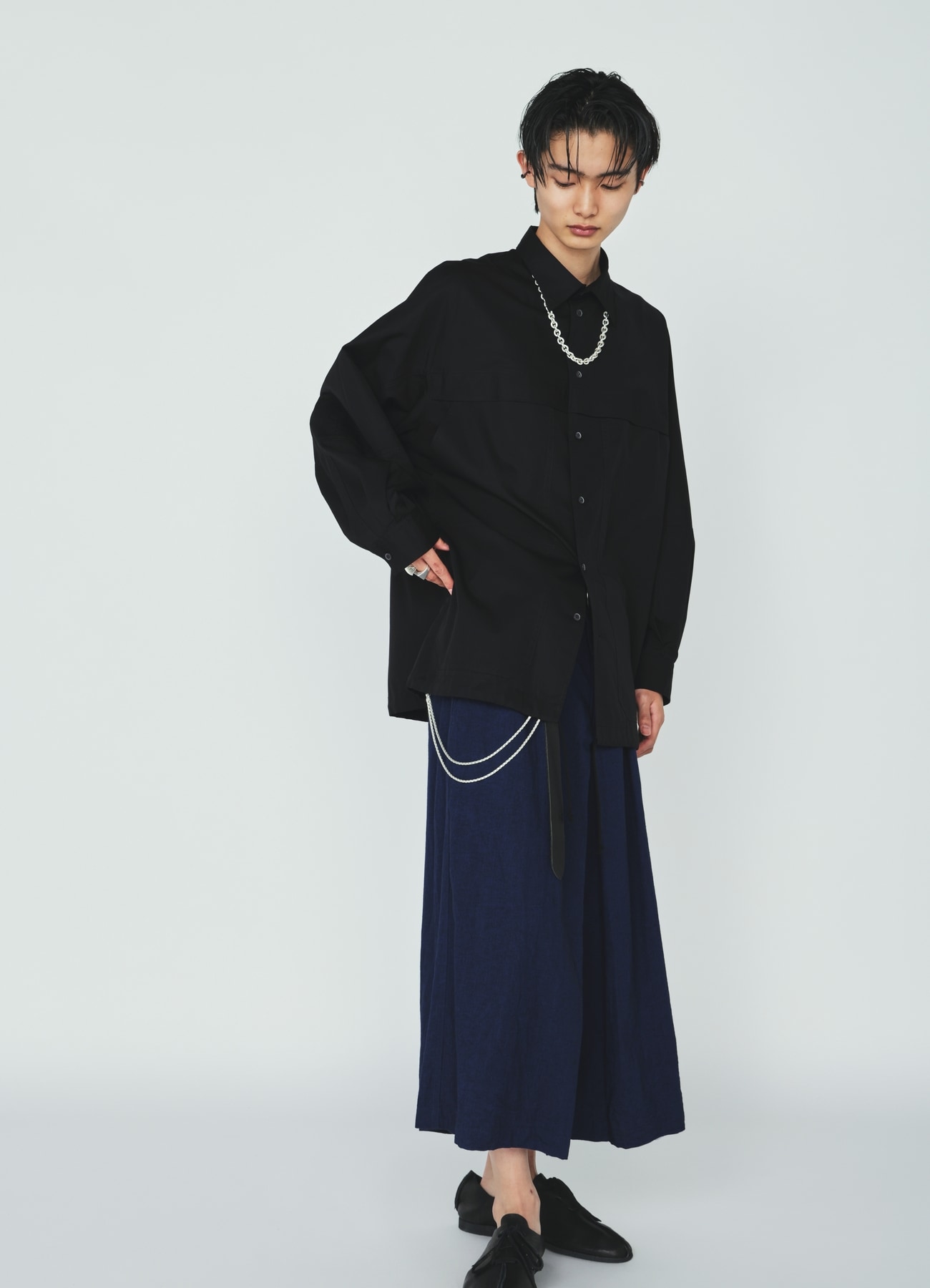 100/2 COTTON BROAD 3-POCKET WORK SHIRT