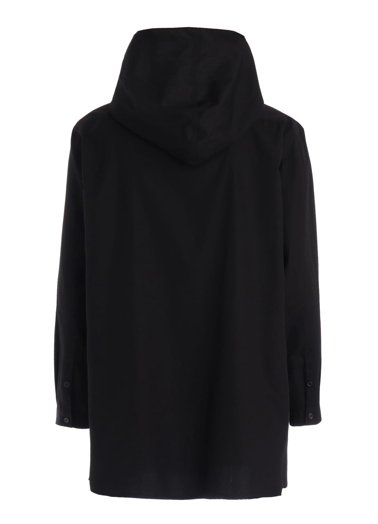 100/2 COTTON BROAD ZIP-UP HOODED SHIRT