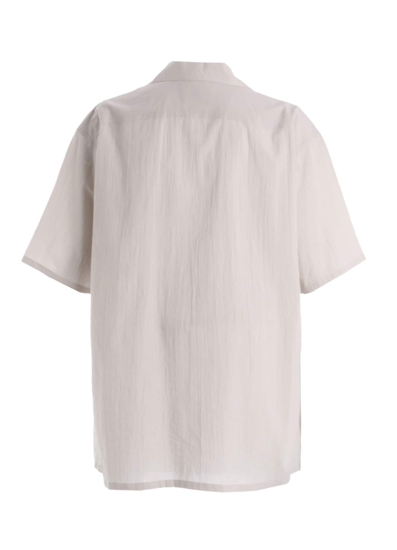 60S COTTON LAWN OPEN COLLAR SHIRT