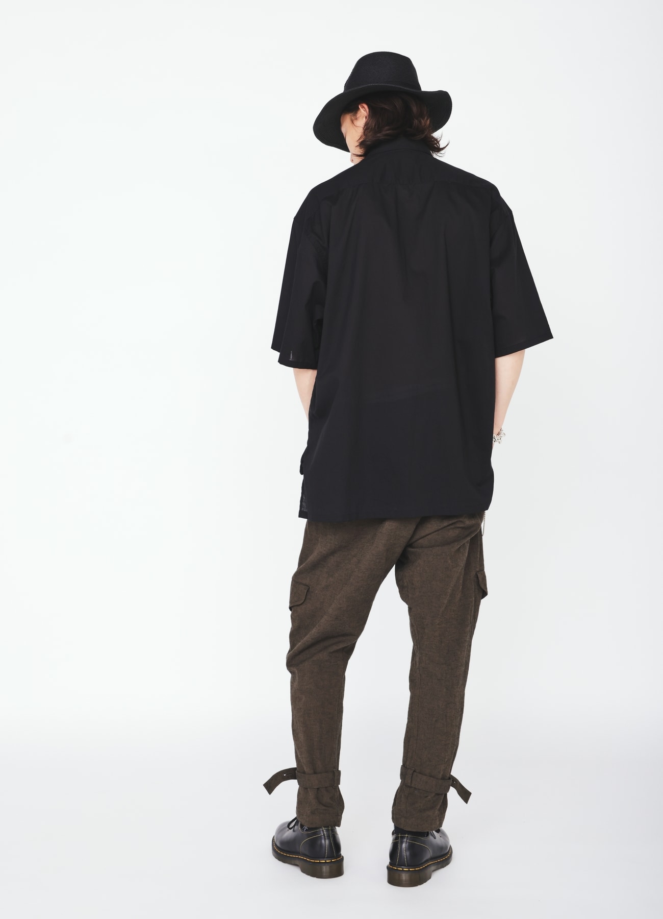COTTON BAT-ANGEL PIGMENT PRINT SHIRT