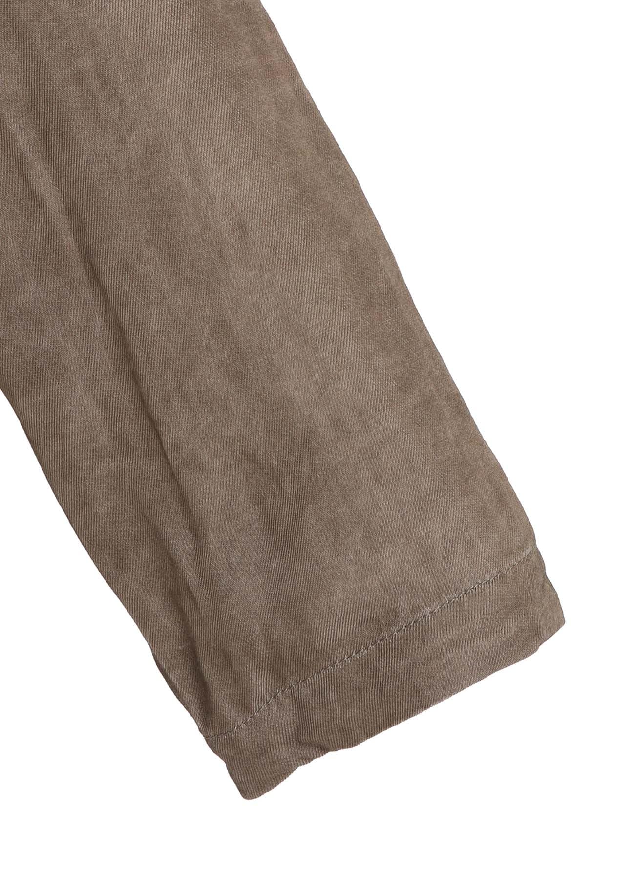 VIS/LI TWILL PIGMENT PRINT HOODED ZIP SHIRT