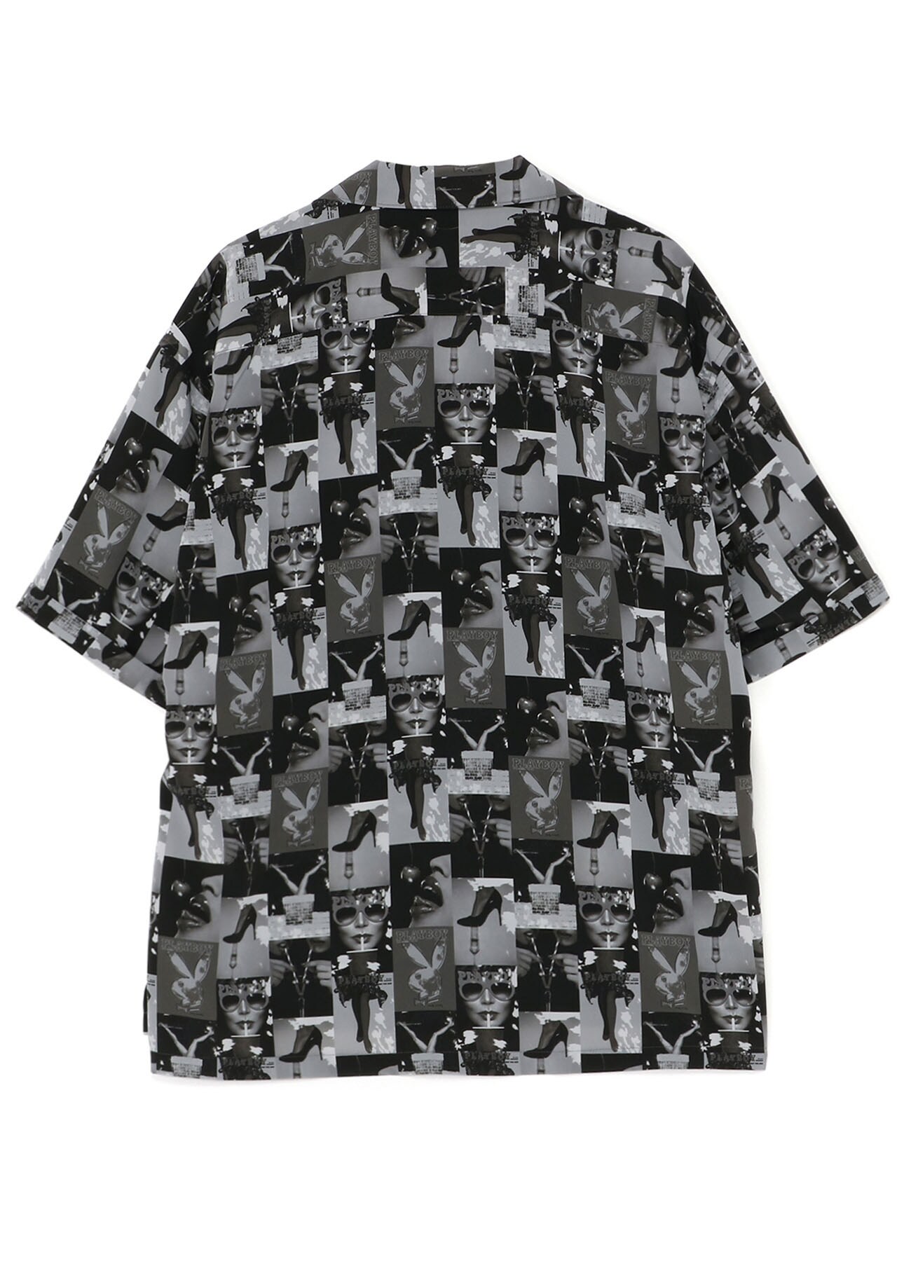 PLAYBOY×S’YTE Cover Best Collage Big Short Sleeve Shirt