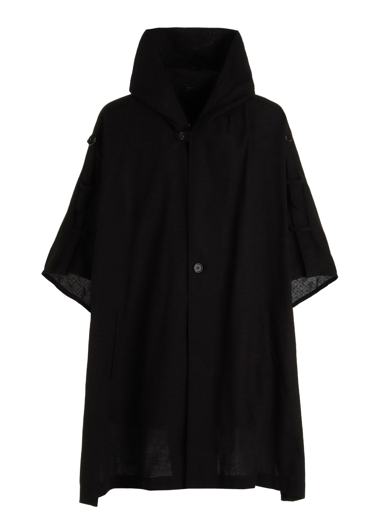INDIAN KADI HOODED PONCHO