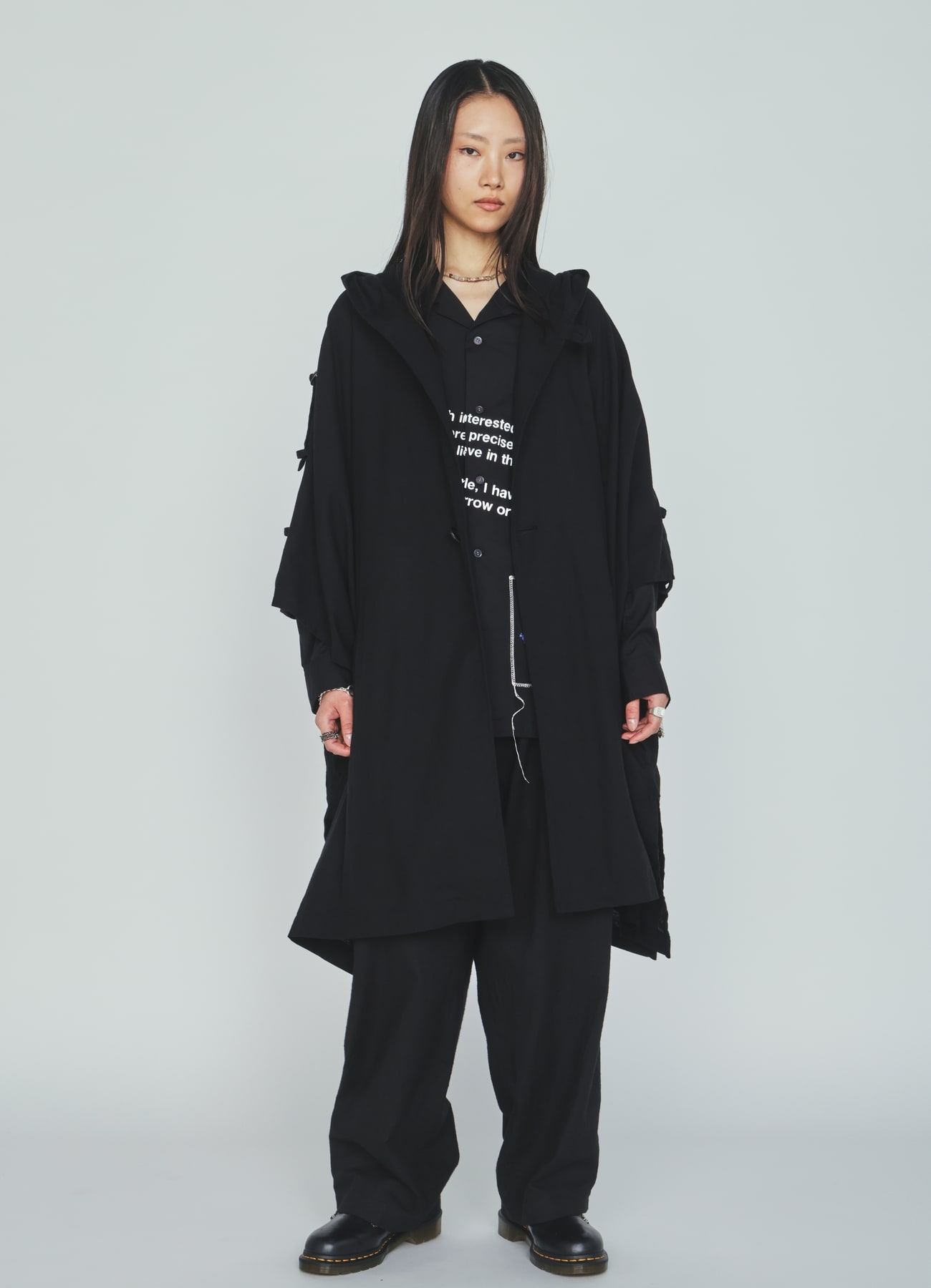 INDIAN KADI HOODED PONCHO