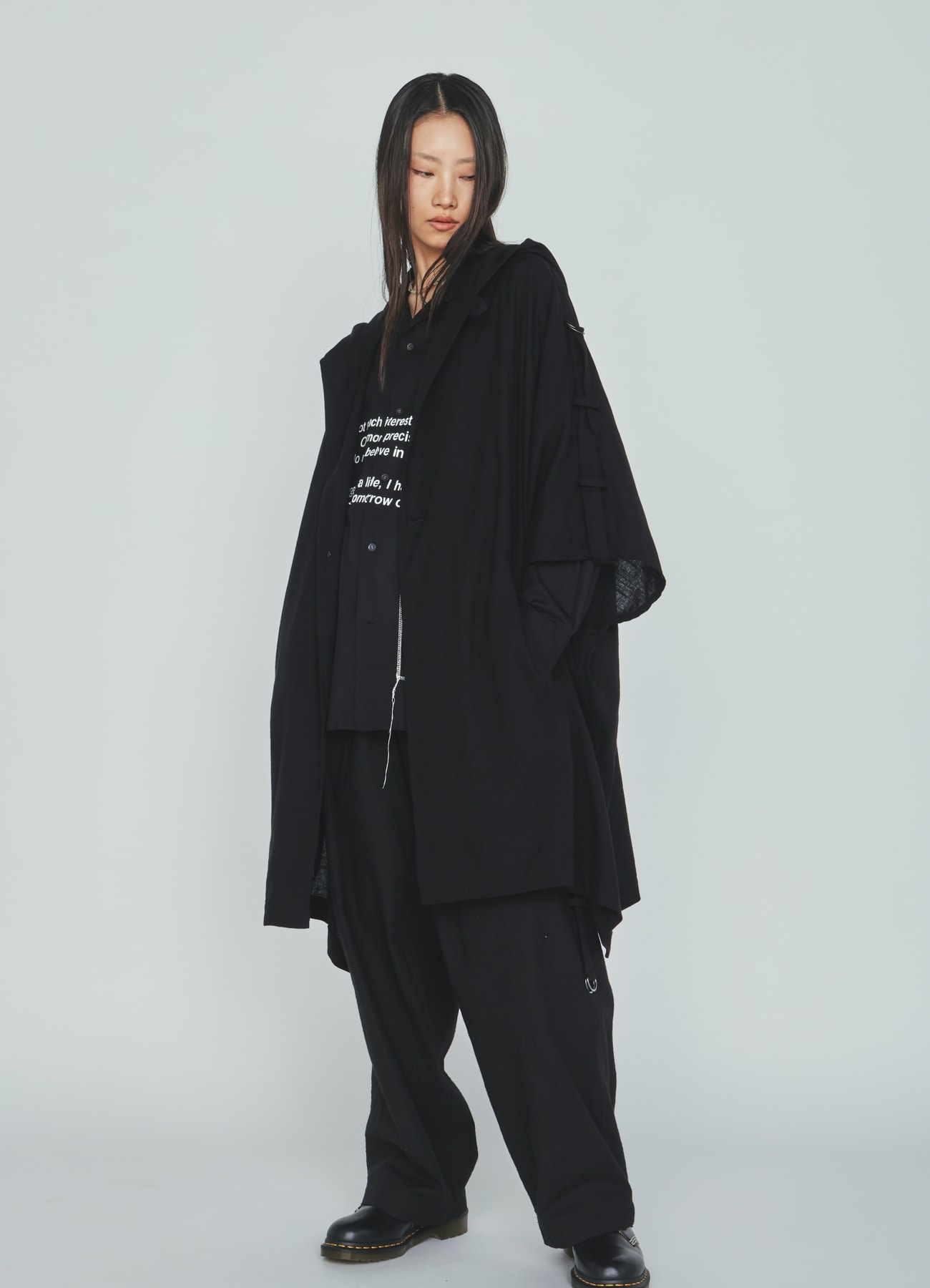 INDIAN KADI HOODED PONCHO