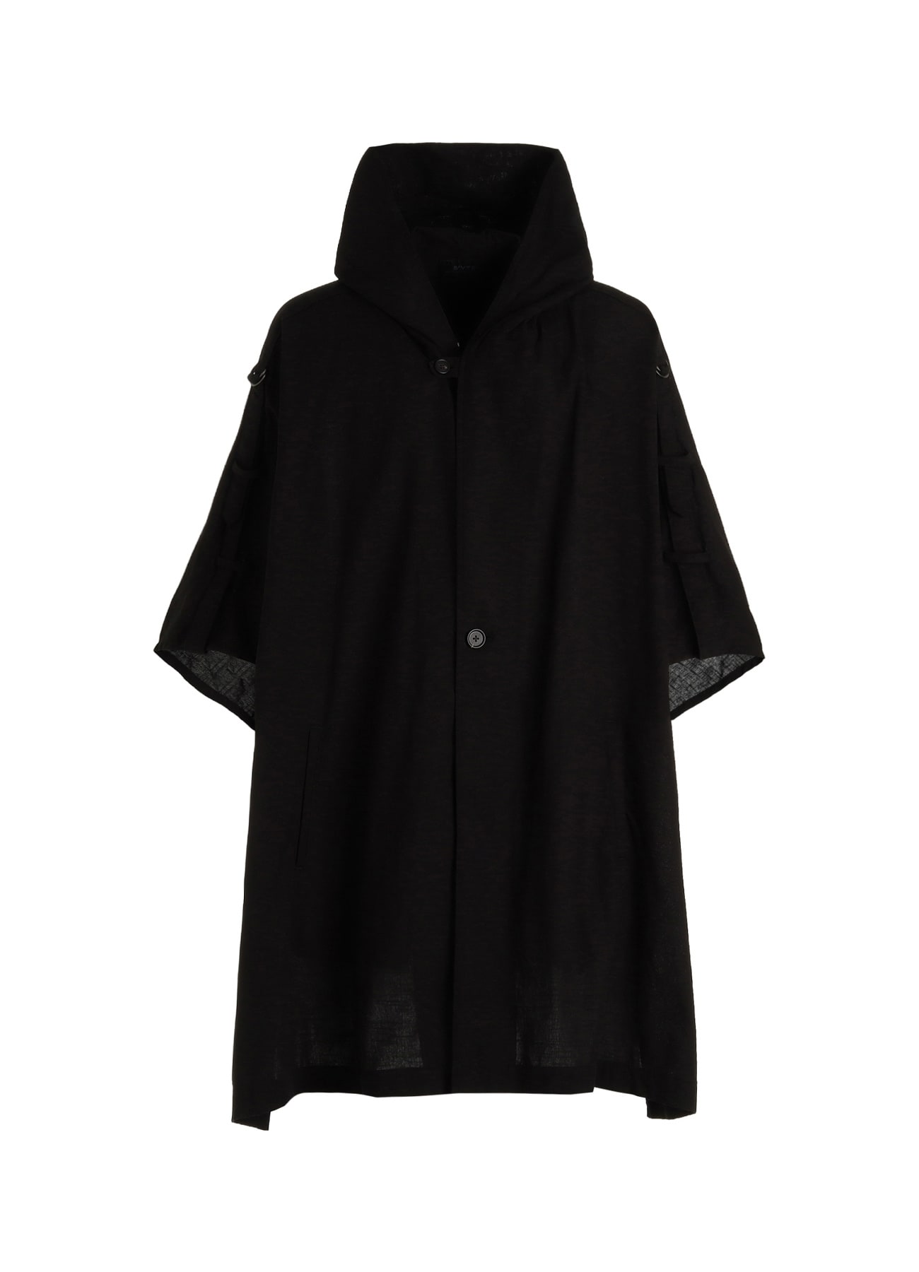 INDIAN KADI HOODED PONCHO