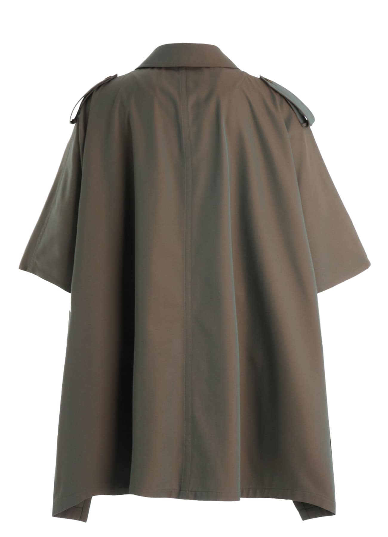 PE/RY REFLECTIVE TWILL EPAULETTE PONCHO