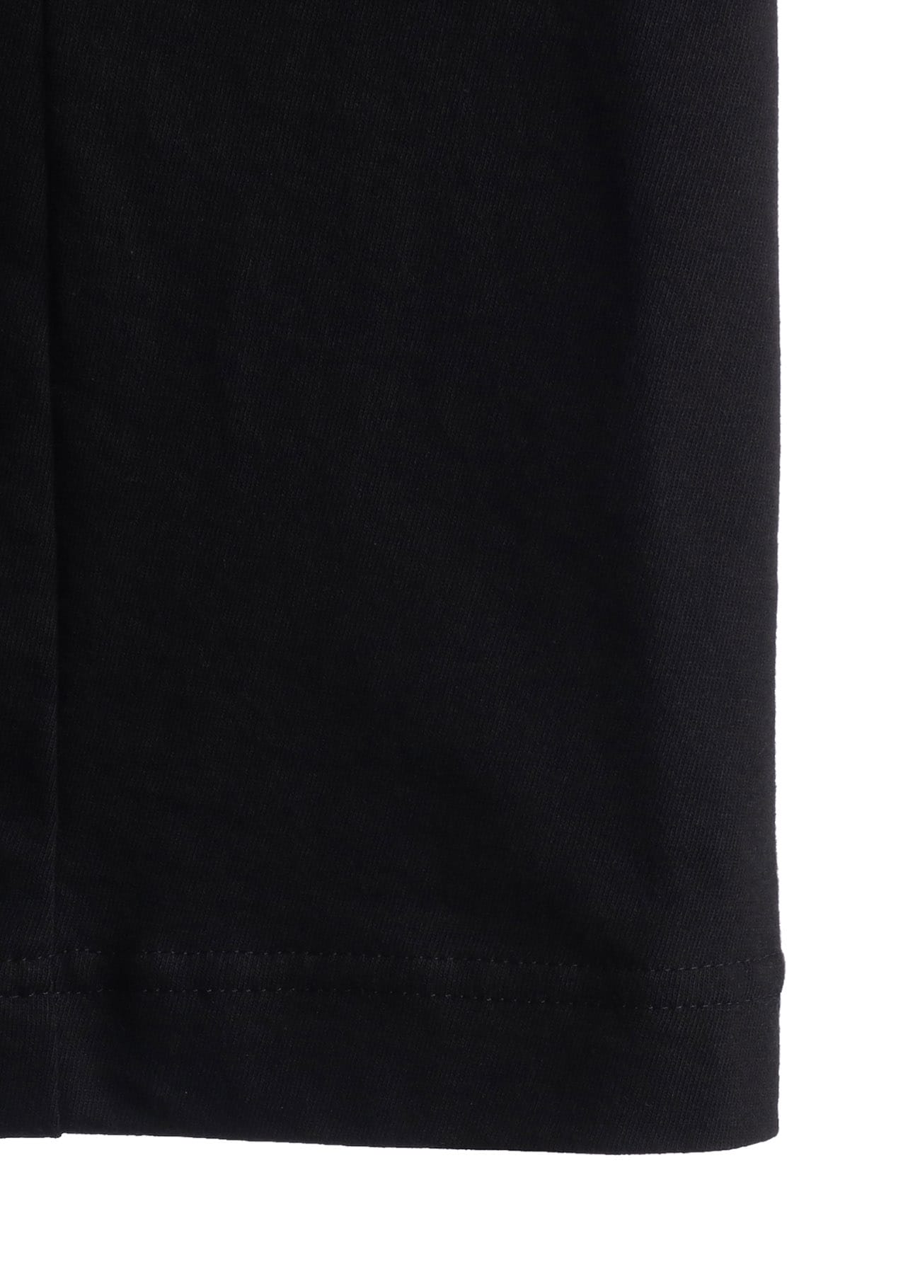 30/COTTON JERSEY DRAPE POCKET DRESS
