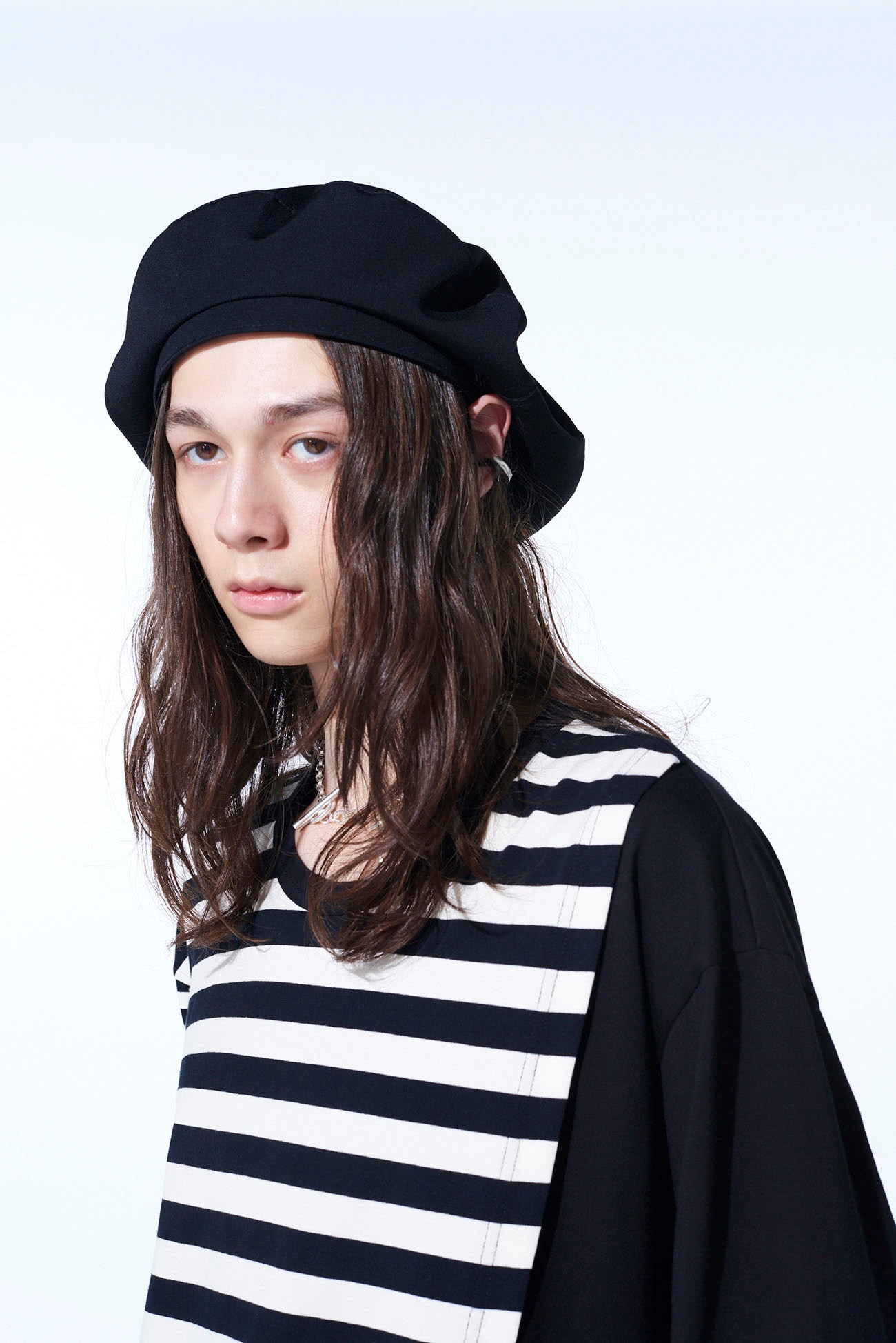 WASHER WOOL GABARDINE BERET